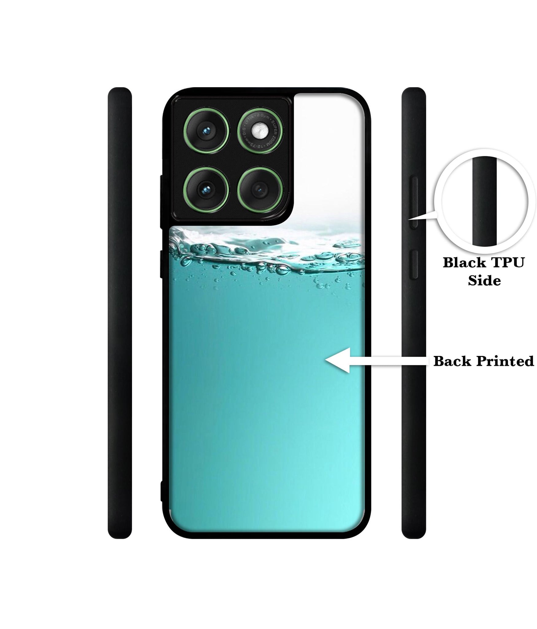 Half Fill Designer 2D Printed Back Case Cover for Motorola Moto Edge 60 5G / Edge 60 Fusion 5G
