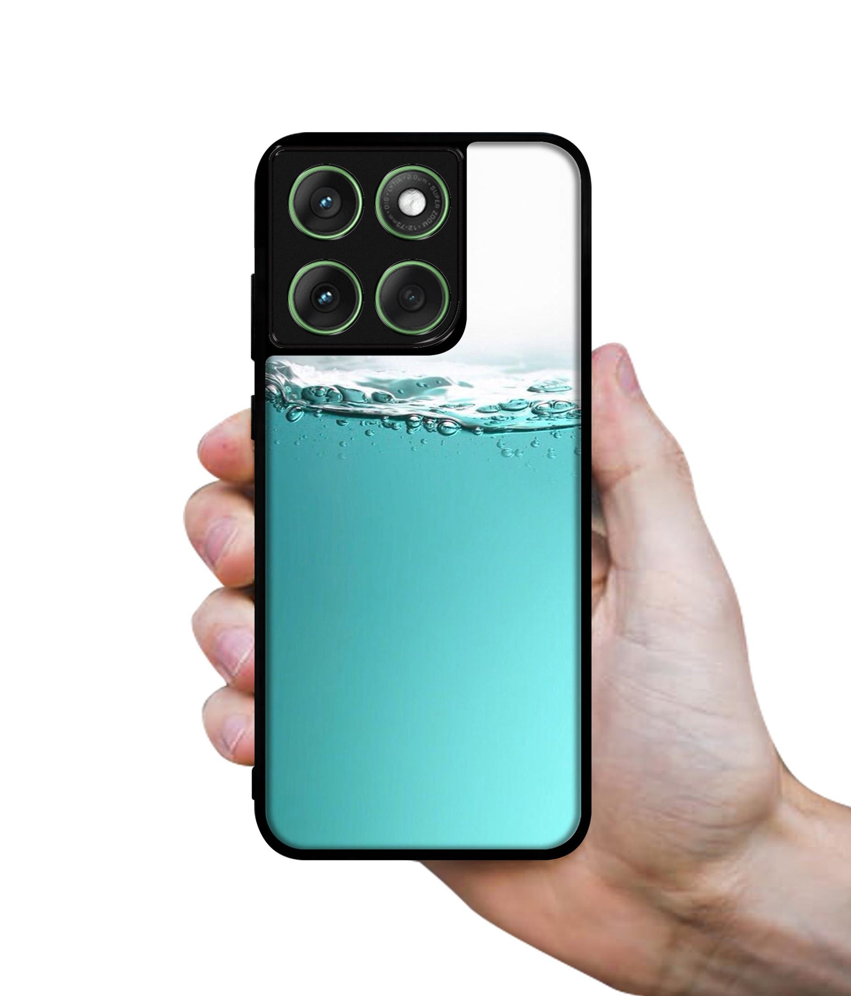 Half Fill Designer 2D Printed Back Case Cover for Motorola Moto Edge 60 5G / Edge 60 Fusion 5G