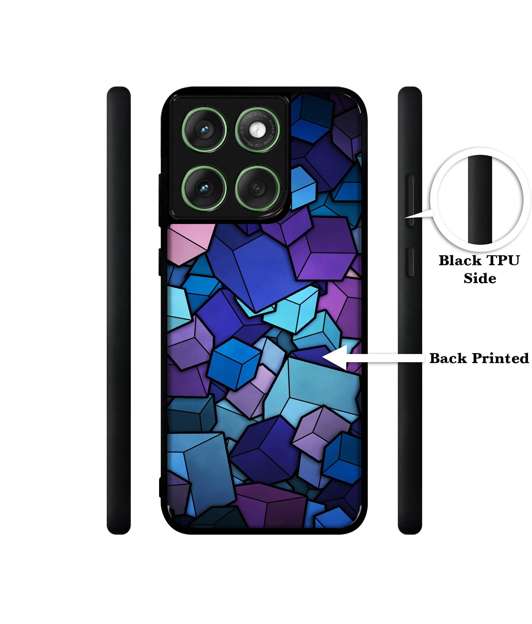 Color Box Designer 2D Printed Back Case Cover for Motorola Moto Edge 60 5G / Edge 60 Fusion 5G