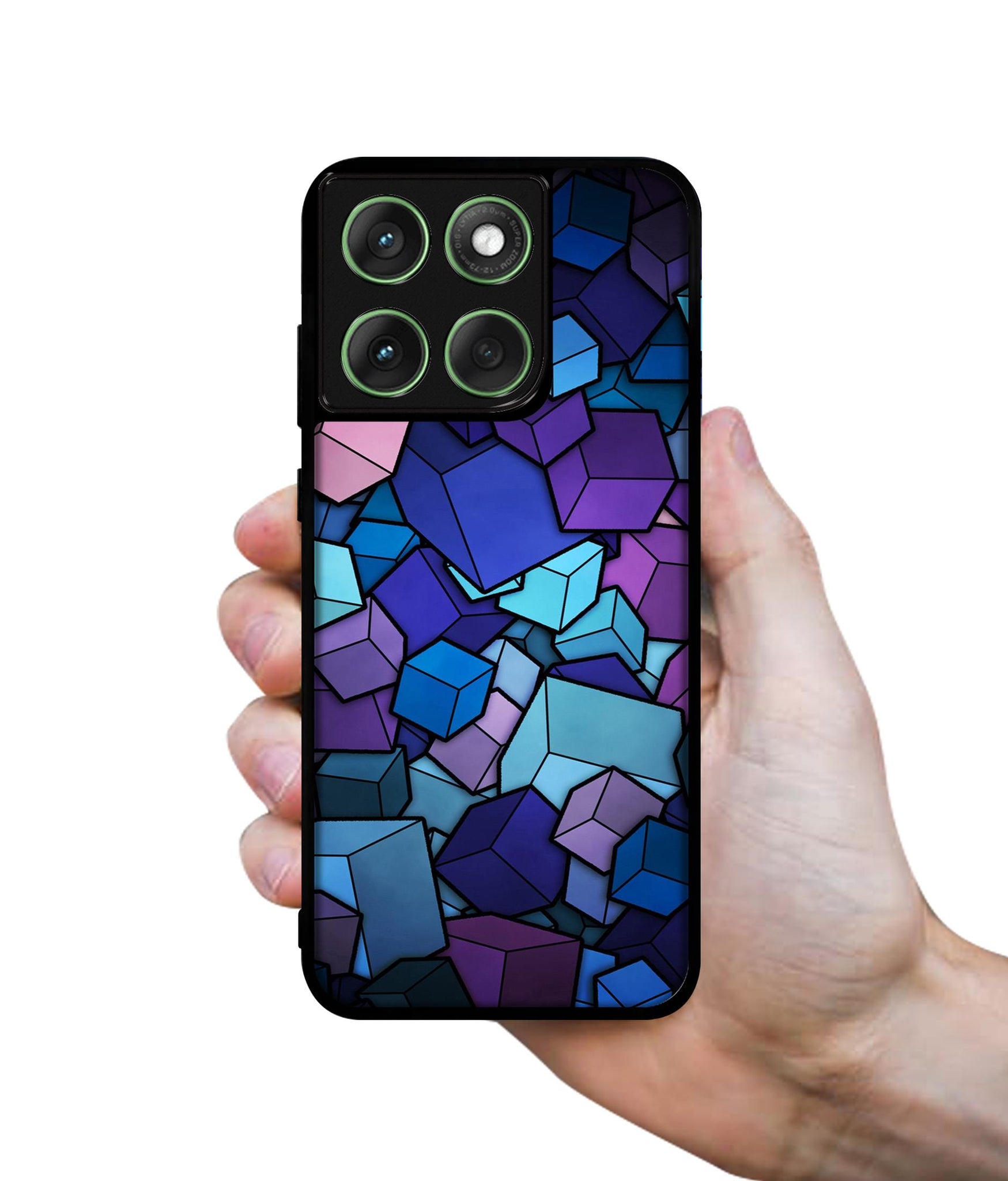 Color Box Designer 2D Printed Back Case Cover for Motorola Moto Edge 60 5G / Edge 60 Fusion 5G