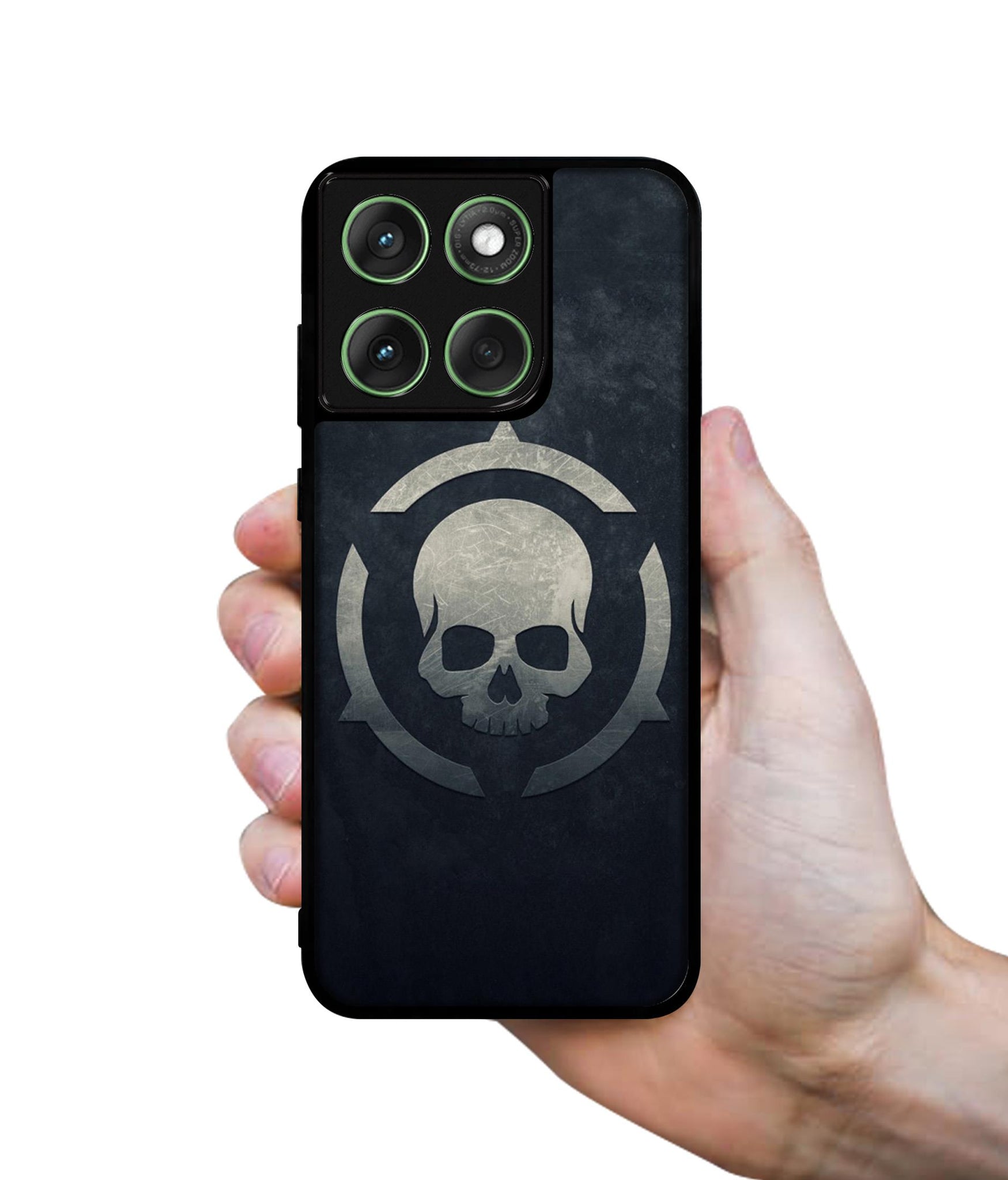 Skull Pattern Print Designer 2D Printed Back Case Cover for Motorola Moto Edge 60 5G / Edge 60 Fusion 5G