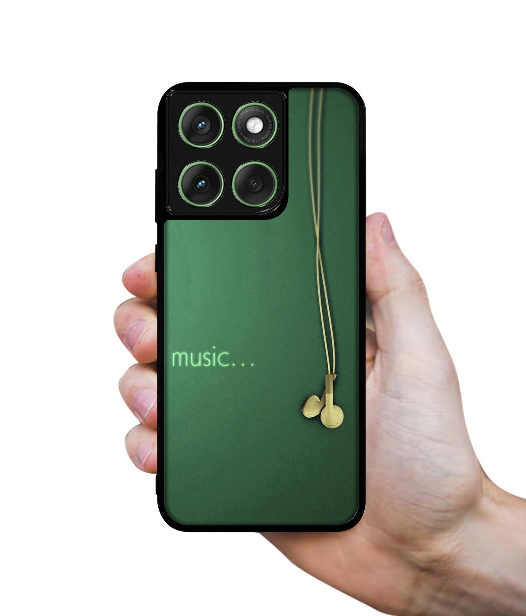Headphone Music Designer 2D Printed Back Case Cover for Motorola Moto Edge 60 5G / Edge 60 Fusion 5G