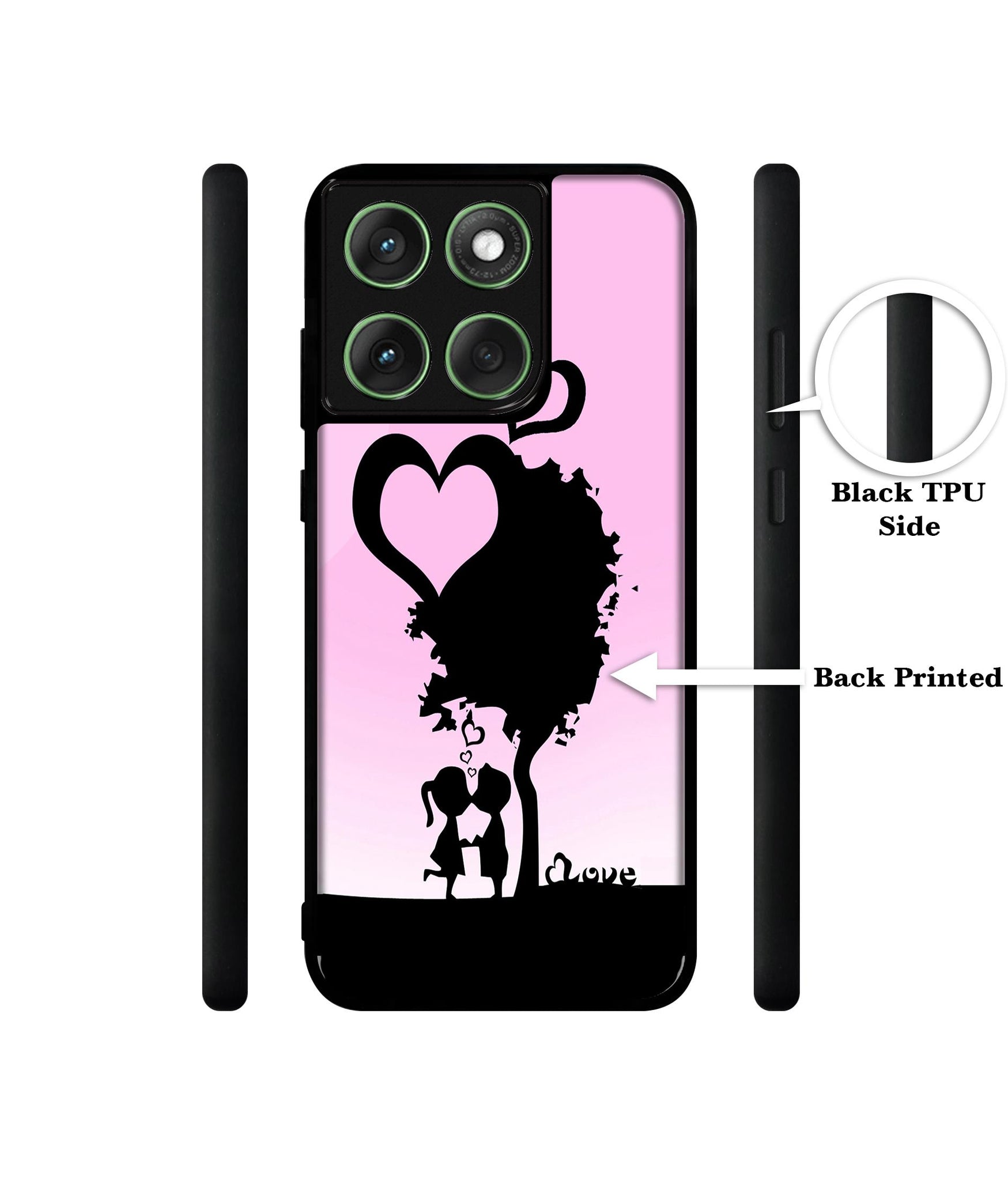 Sweet Love Designer 2D Printed Back Case Cover for Motorola Moto Edge 60 5G / Edge 60 Fusion 5G