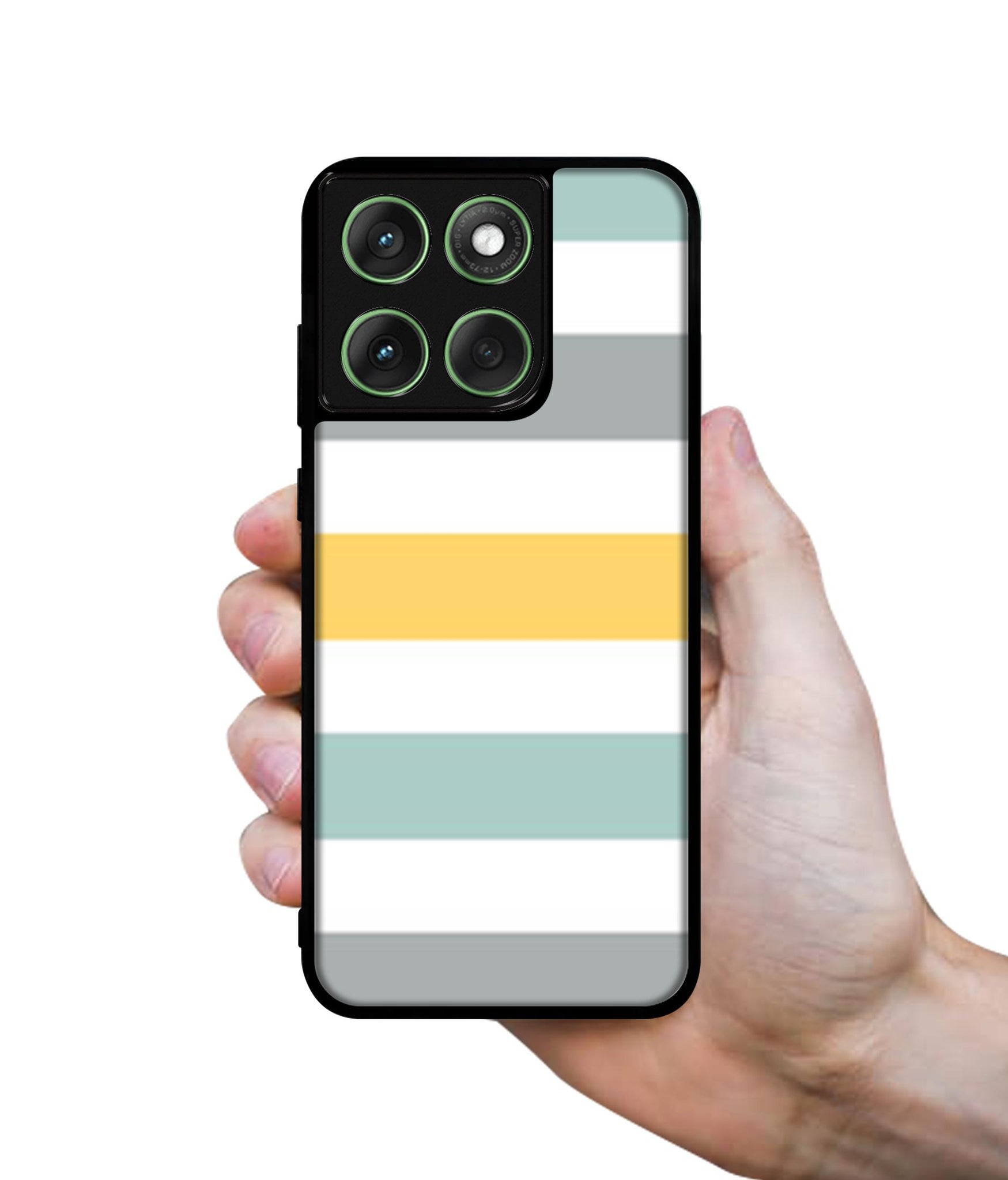 Line Texture Designer 2D Printed Back Case Cover for Motorola Moto Edge 60 5G / Edge 60 Fusion 5G