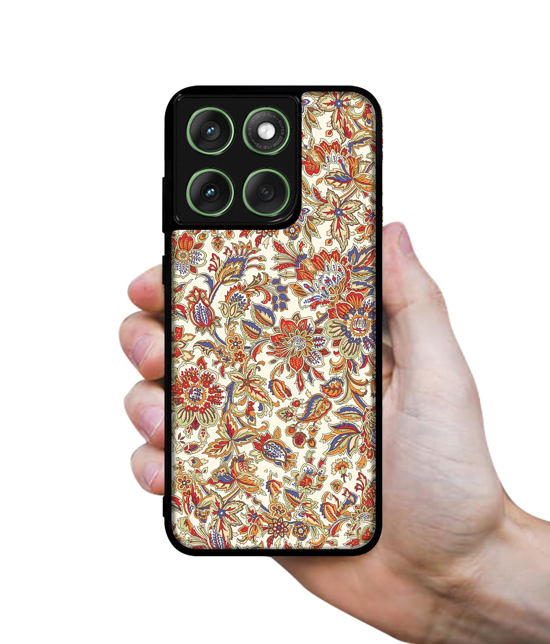 Floral Designer 2D Printed Back Case Cover for Motorola Moto Edge 60 5G / Edge 60 Fusion 5G