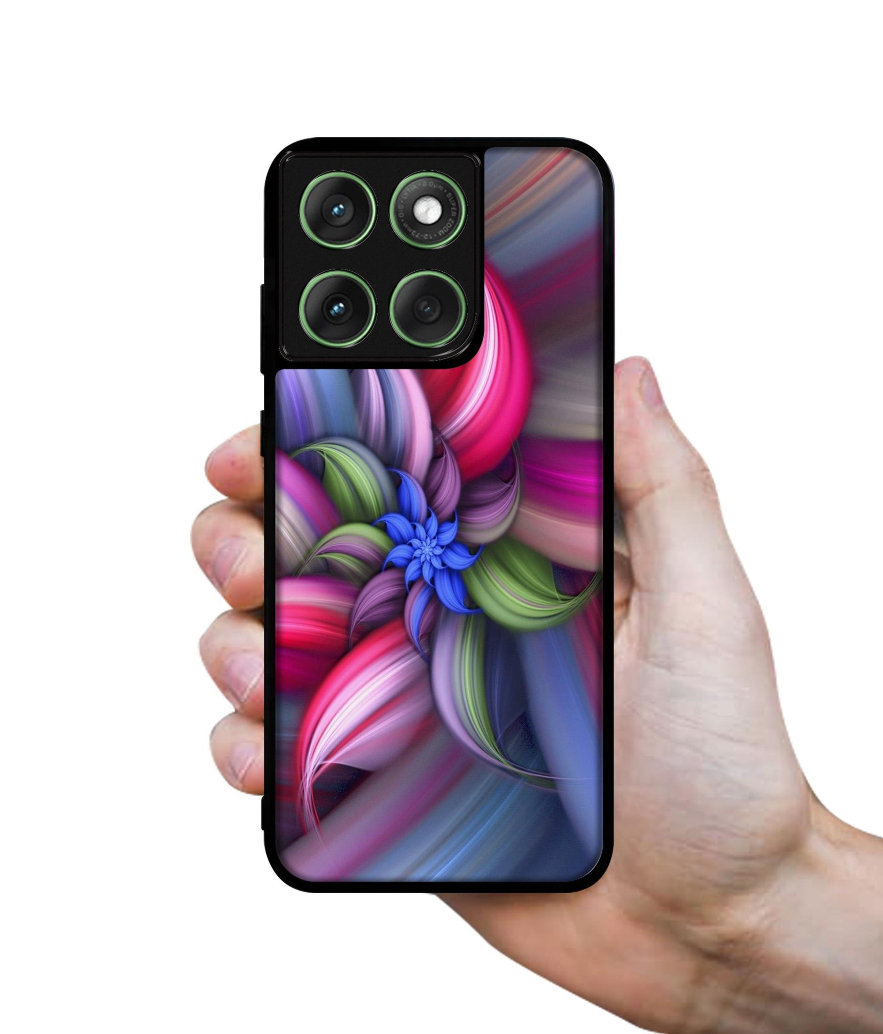 Colorful Flower Designer 2D Printed Back Case Cover for Motorola Moto Edge 60 5G / Edge 60 Fusion 5G
