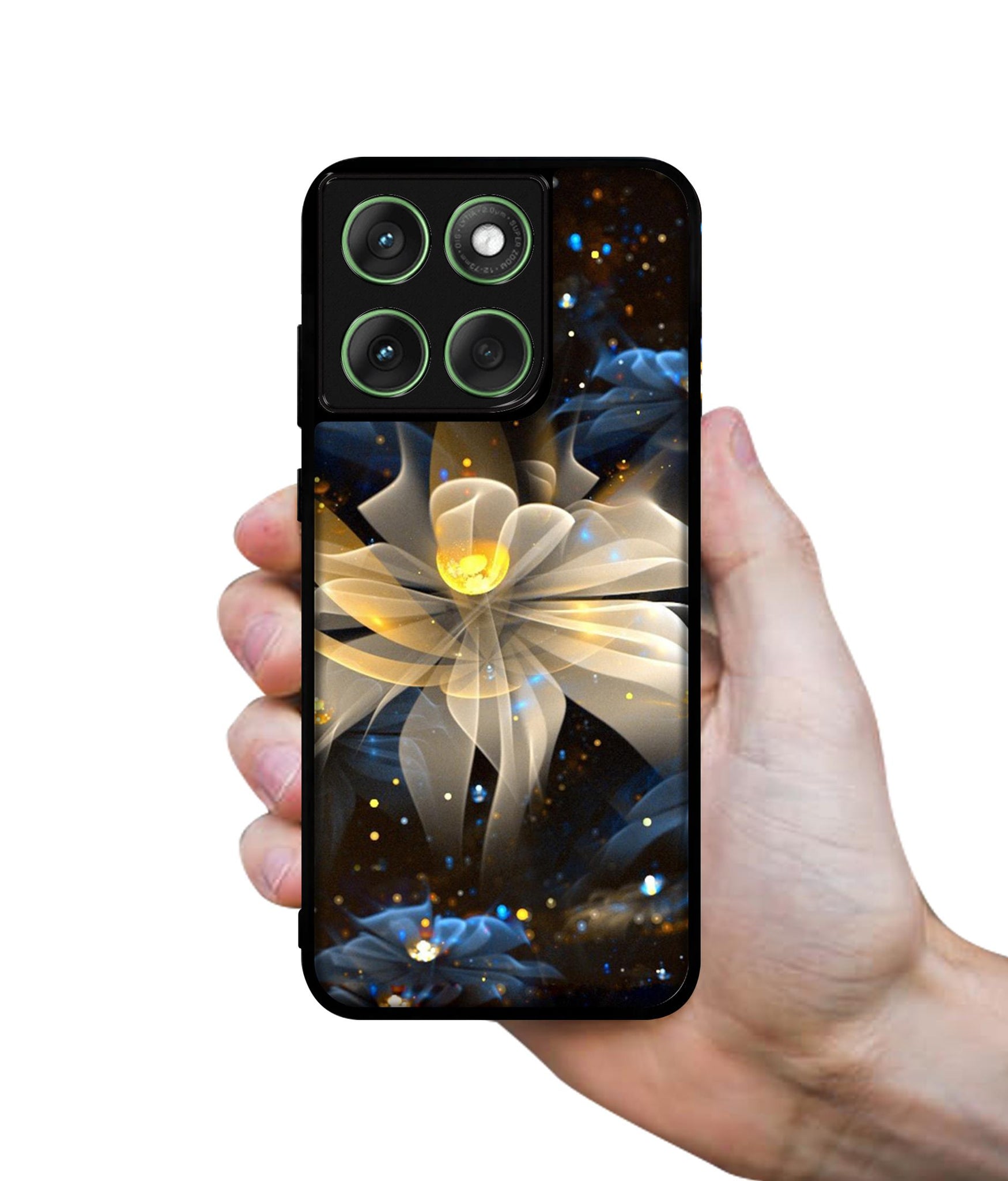 Art Flower Designer 2D Printed Back Case Cover for Motorola Moto Edge 60 5G / Edge 60 Fusion 5G