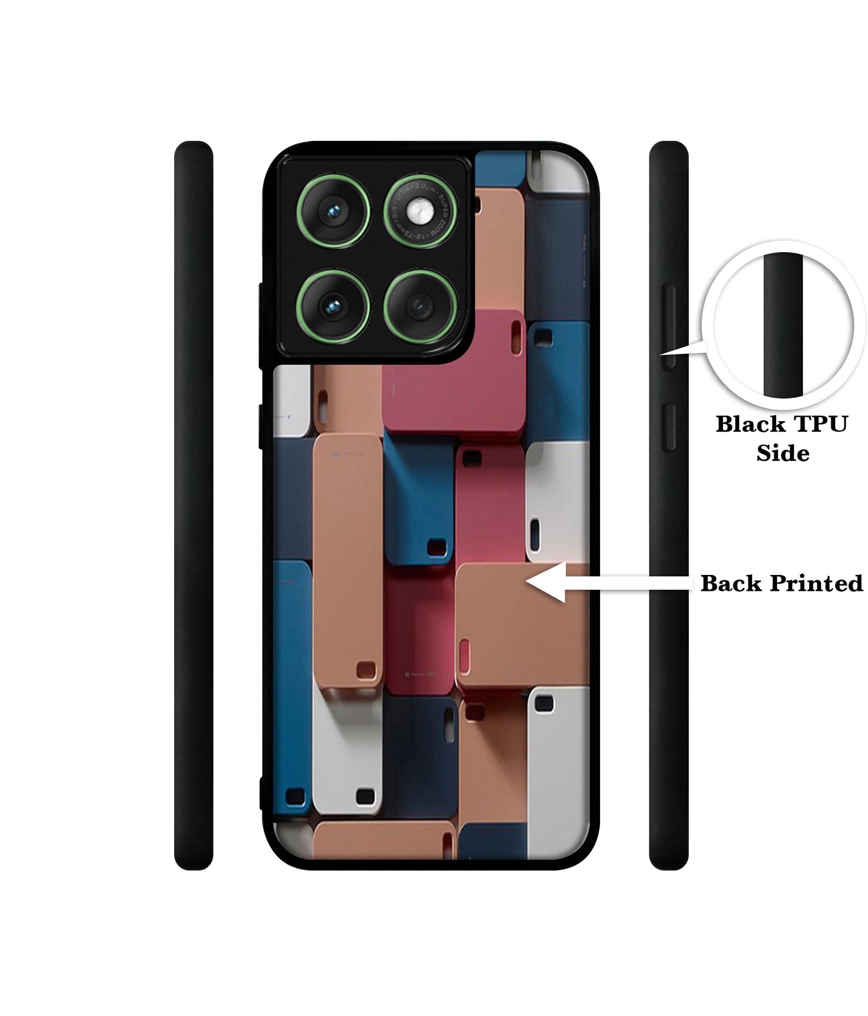 Mobile Cover Designer 2D Printed Back Case Cover for Motorola Moto Edge 60 5G / Edge 60 Fusion 5G