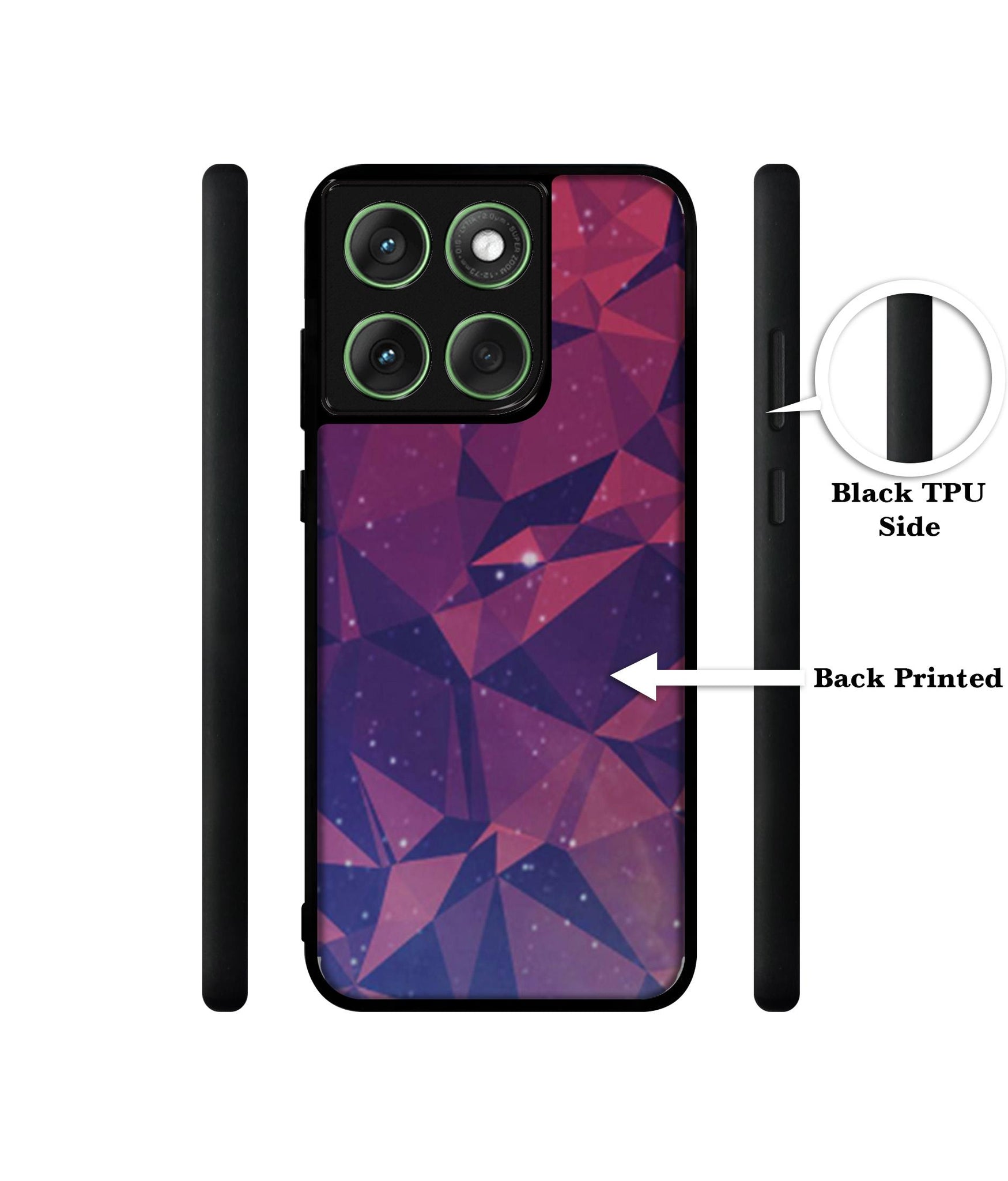 Bad Color Shape Designer 2D Printed Back Case Cover for Motorola Moto Edge 60 5G / Edge 60 Fusion 5G