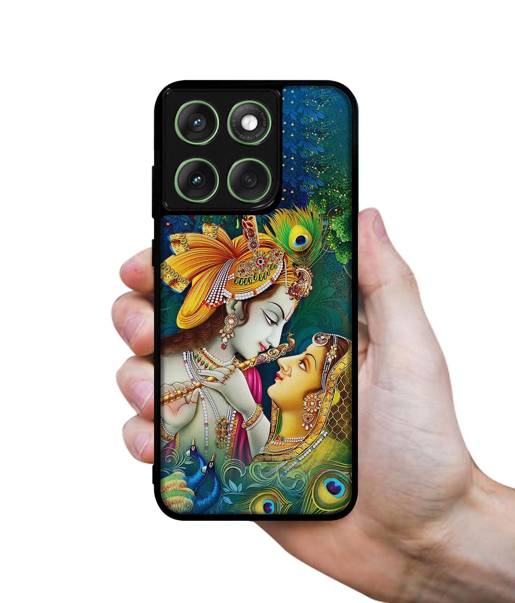 Radha Kishan Love Designer 2D Printed Back Case Cover for Motorola Moto Edge 60 5G / Edge 60 Fusion 5G