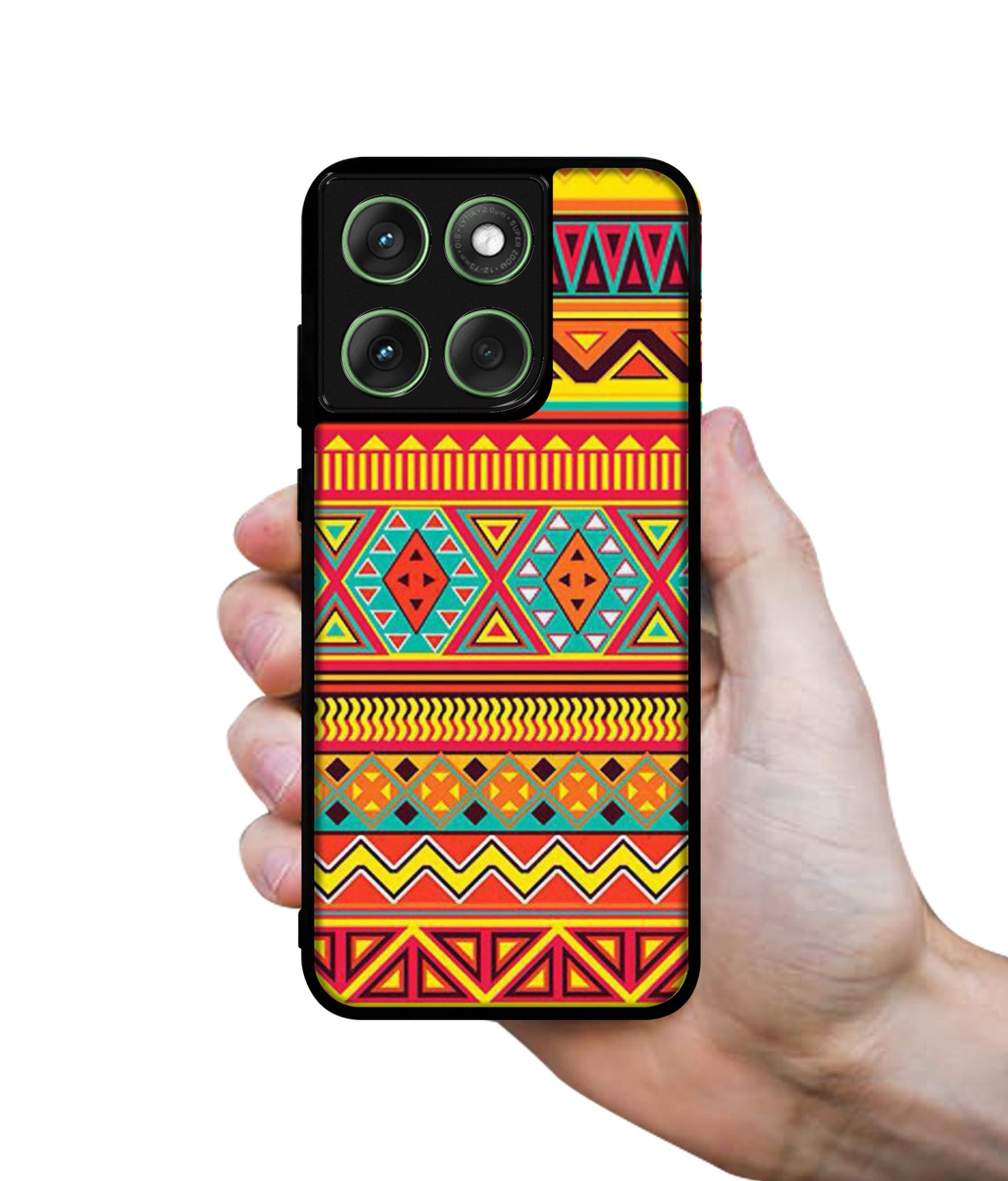 Artistic Rangoli Designer 2D Printed Back Case Cover for Motorola Moto Edge 60 5G / Edge 60 Fusion 5G