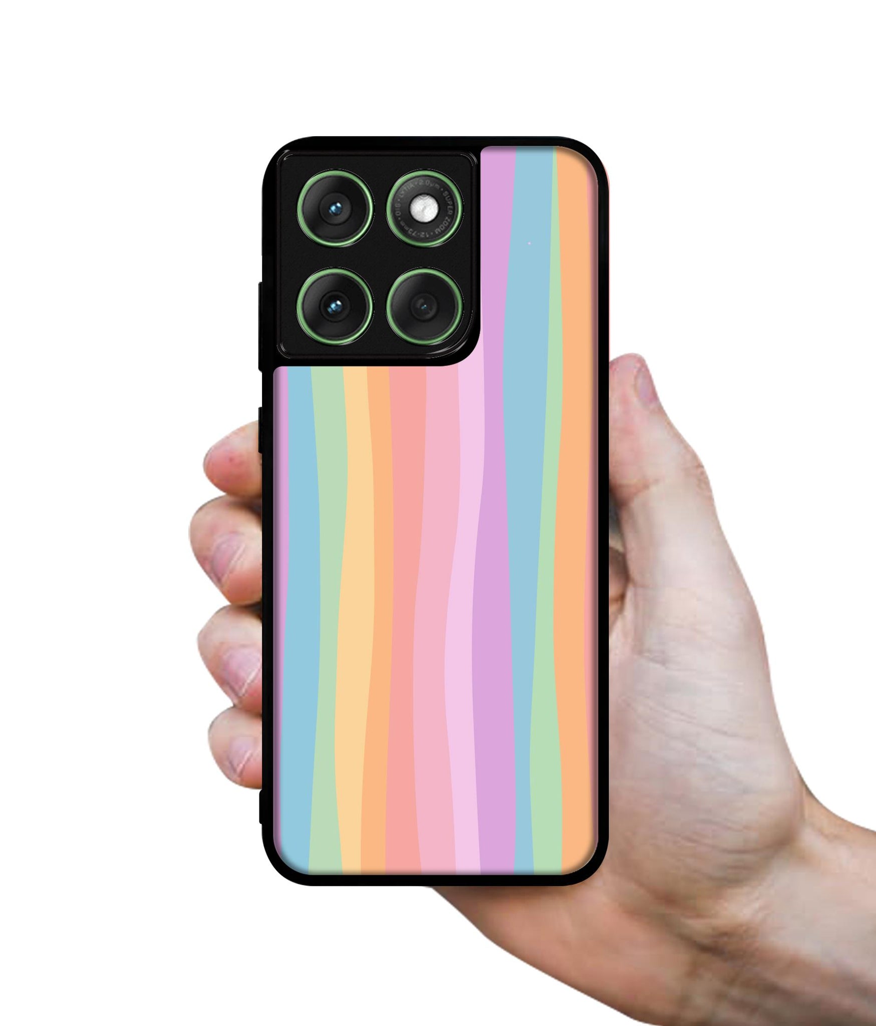 Cool Rainbow Designer 2D Printed Back Case Cover for Motorola Moto Edge 60 5G / Edge 60 Fusion 5G