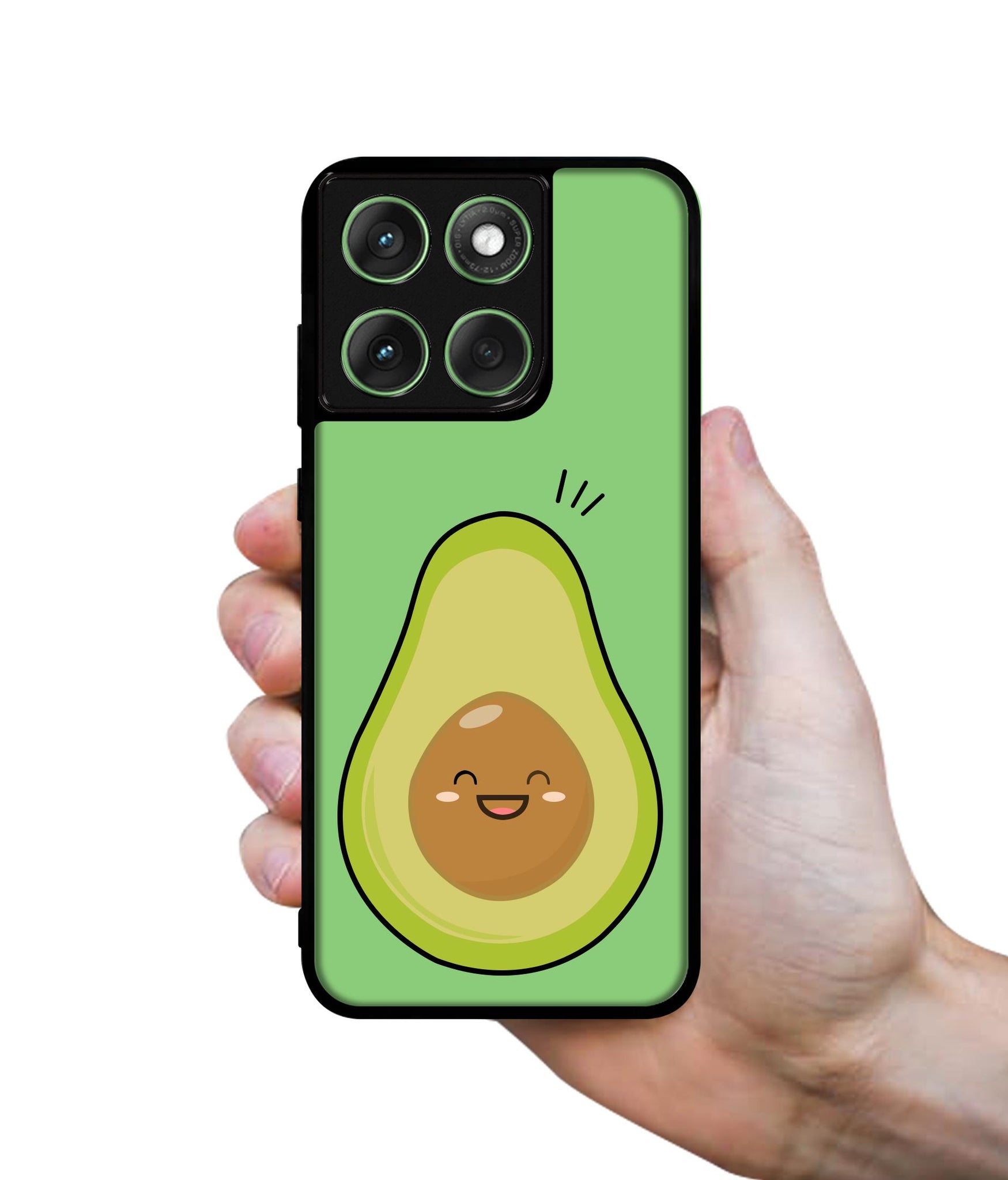 Avocados Designer 2D Printed Back Case Cover for Motorola Moto Edge 60 5G / Edge 60 Fusion 5G