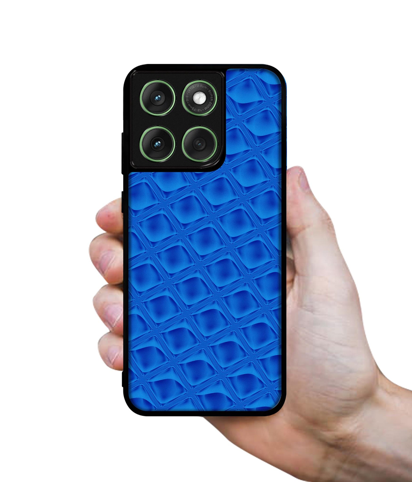 Blue Diamond Designer 2D Printed Back Case Cover for Motorola Moto Edge 60 5G / Edge 60 Fusion 5G