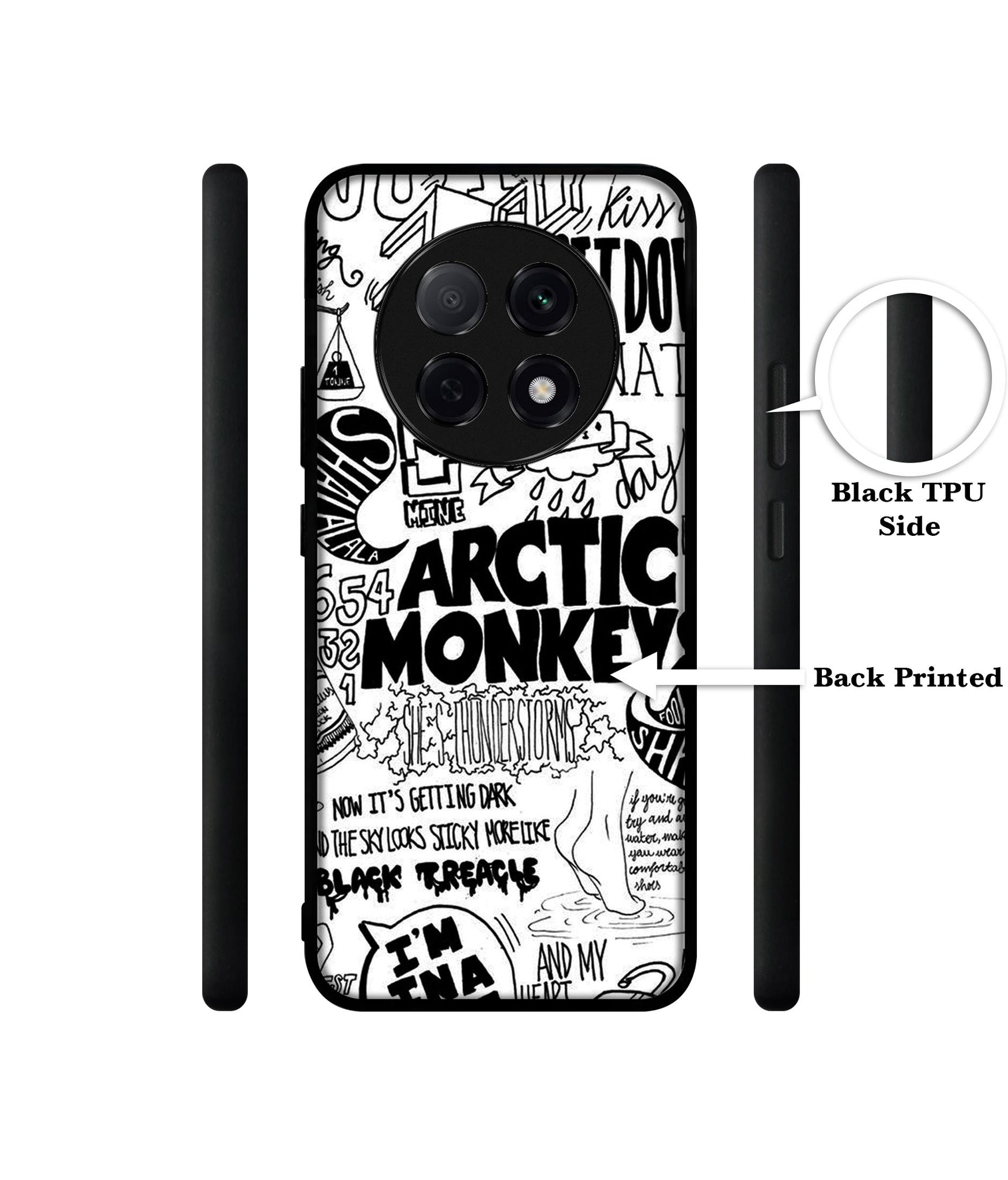 Arctic Monkeys Pattern Designer 2D Printed Back Case Cover for Oppo F29 Pro 5G