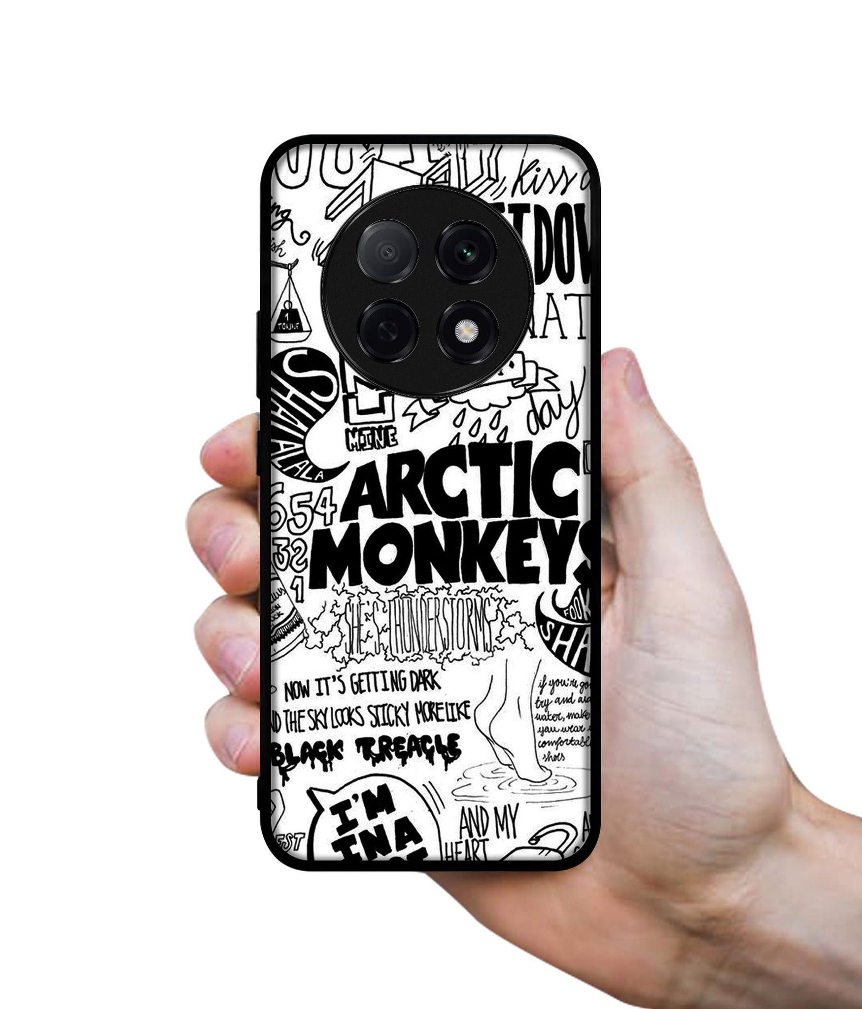 Arctic Monkeys Pattern Designer 2D Printed Back Case Cover for Oppo F29 Pro 5G