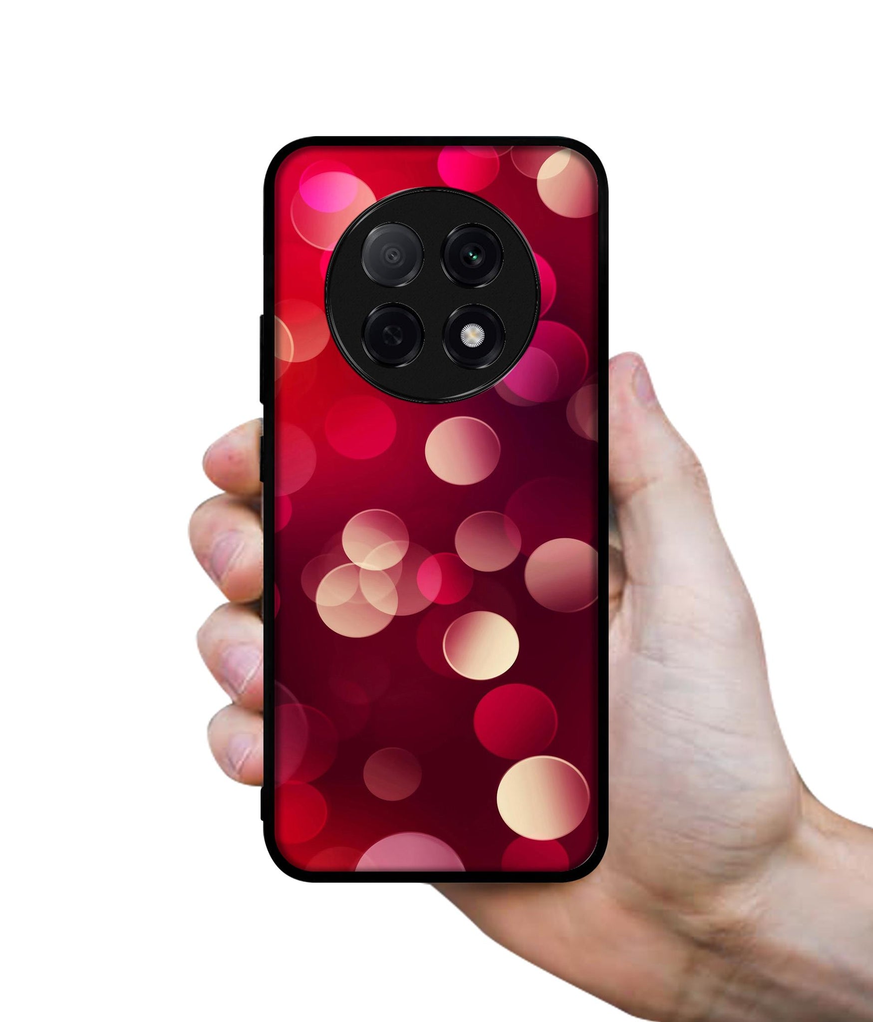 3D Circles Designer 2D Printed Back Case Cover for Oppo F29 Pro 5G