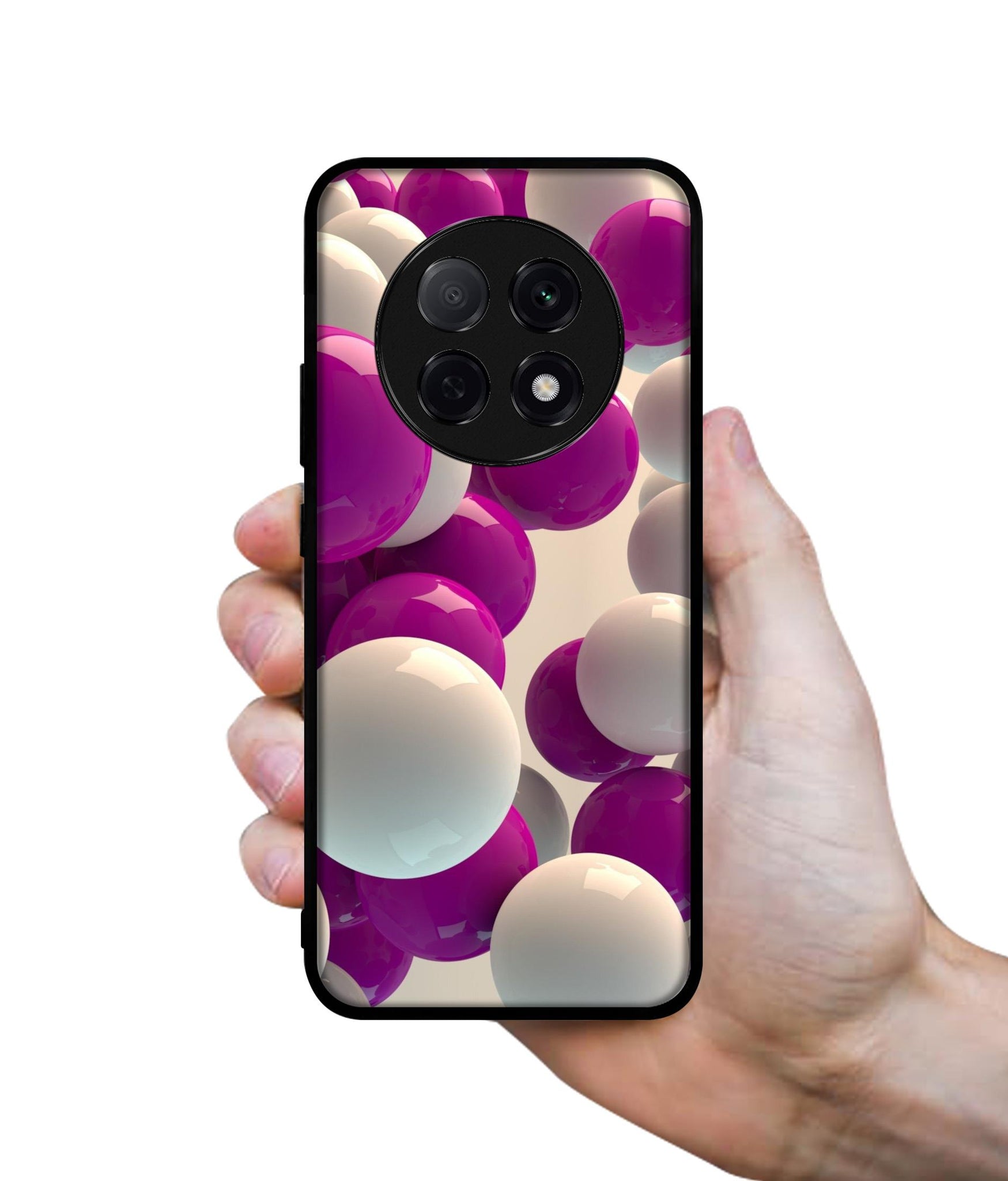 3D Balloons Designer 2D Printed Back Case Cover for Oppo F29 Pro 5G