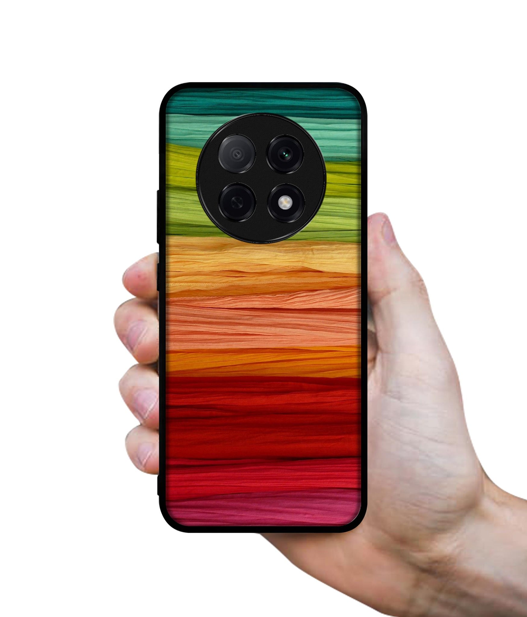 Colorful Thread Designer 2D Printed Back Case Cover for Oppo F29 Pro 5G