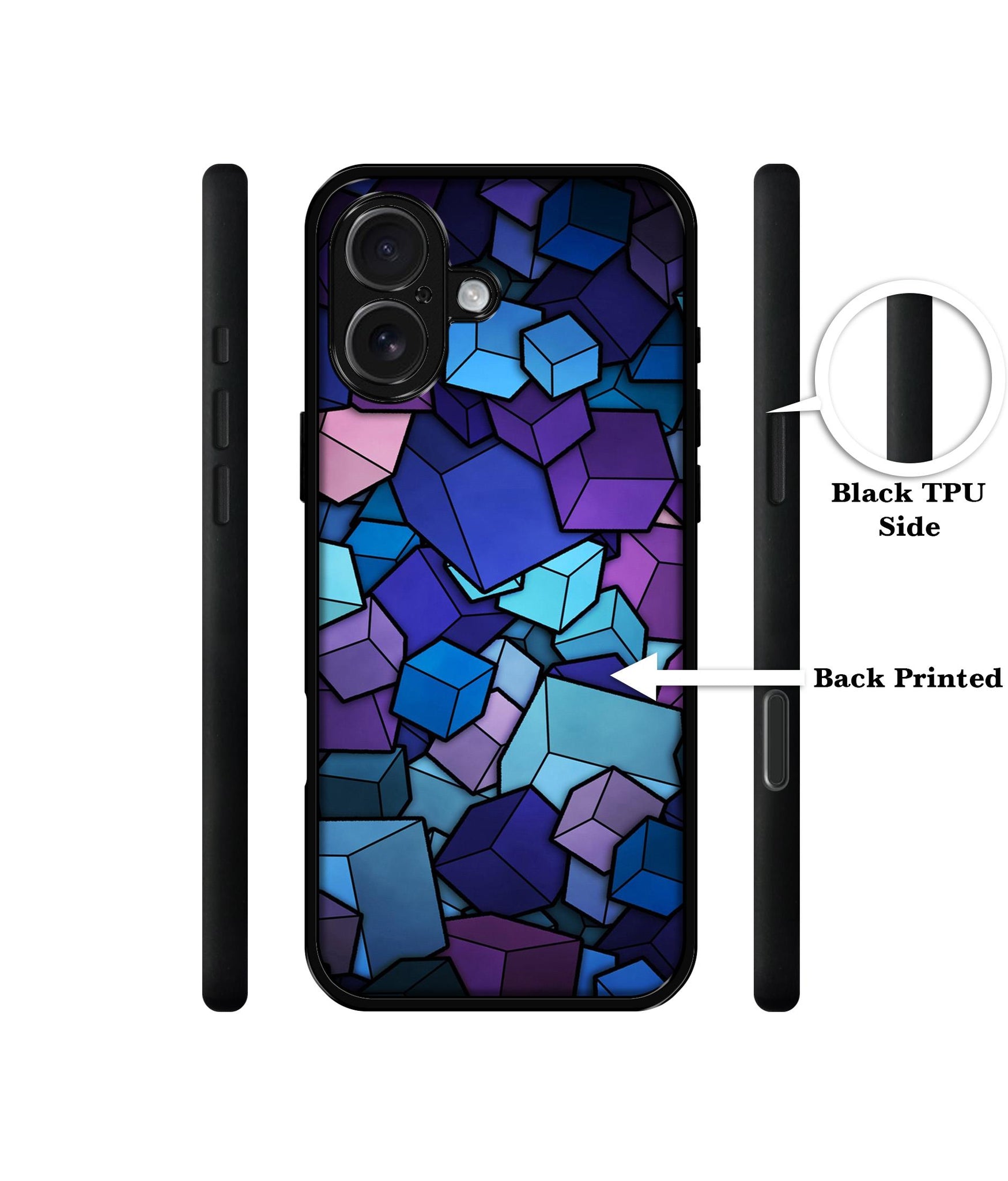 Color Box Designer 2D Printed Back Case Cover for Apple iPhone 17