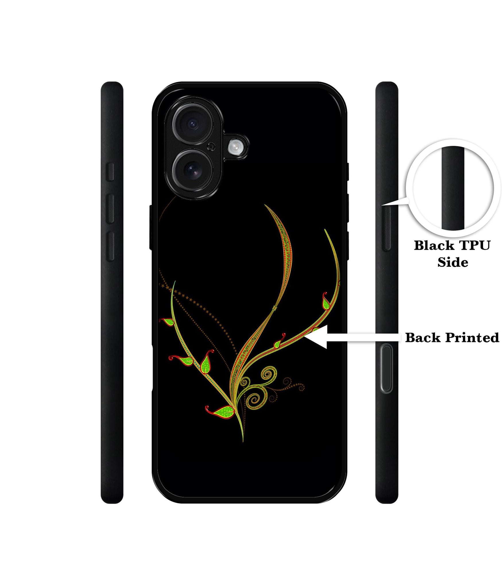 Yellow Pattern Designer 2D Printed Back Case Cover for Apple iPhone 17