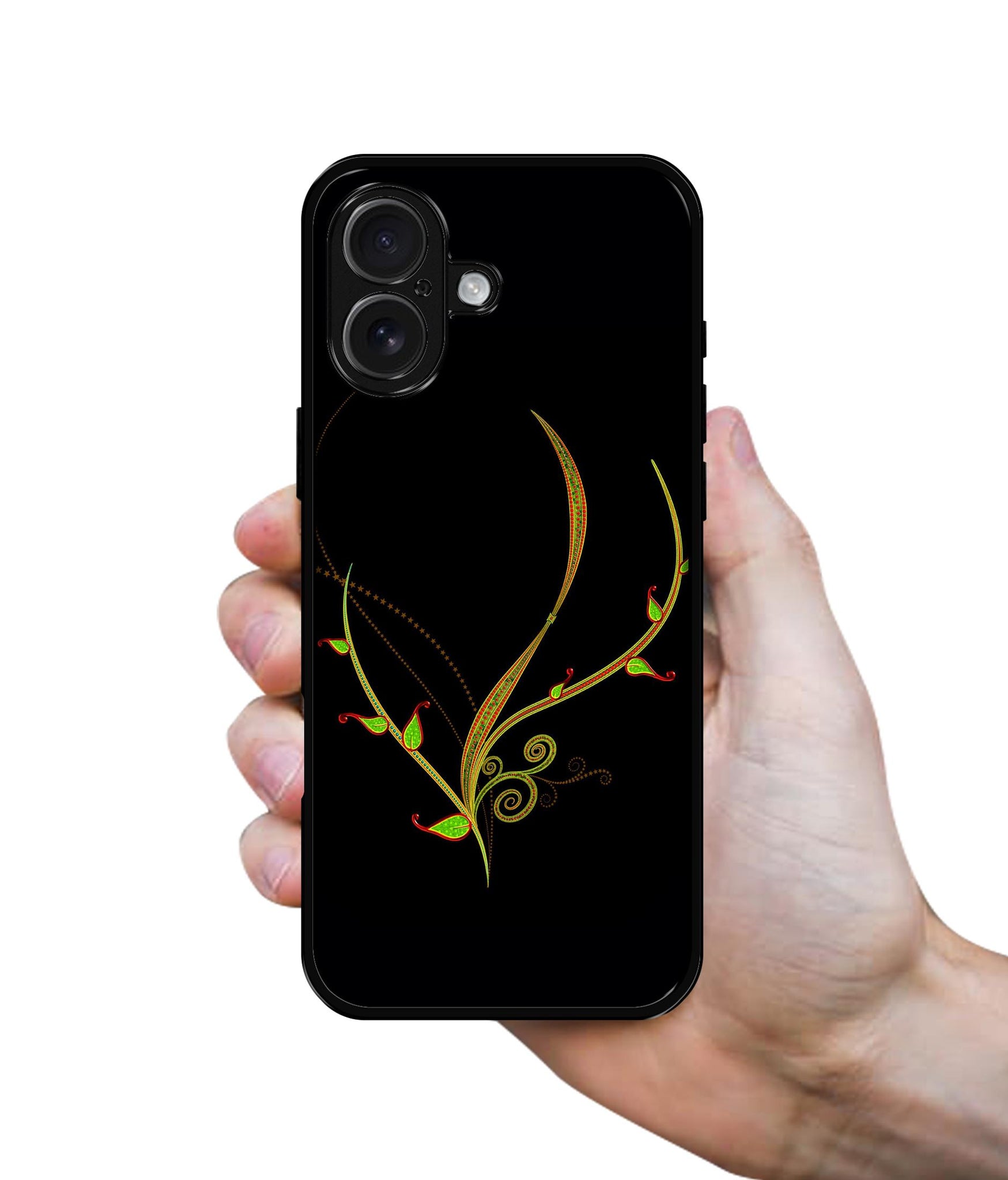 Yellow Pattern Designer 2D Printed Back Case Cover for Apple iPhone 17