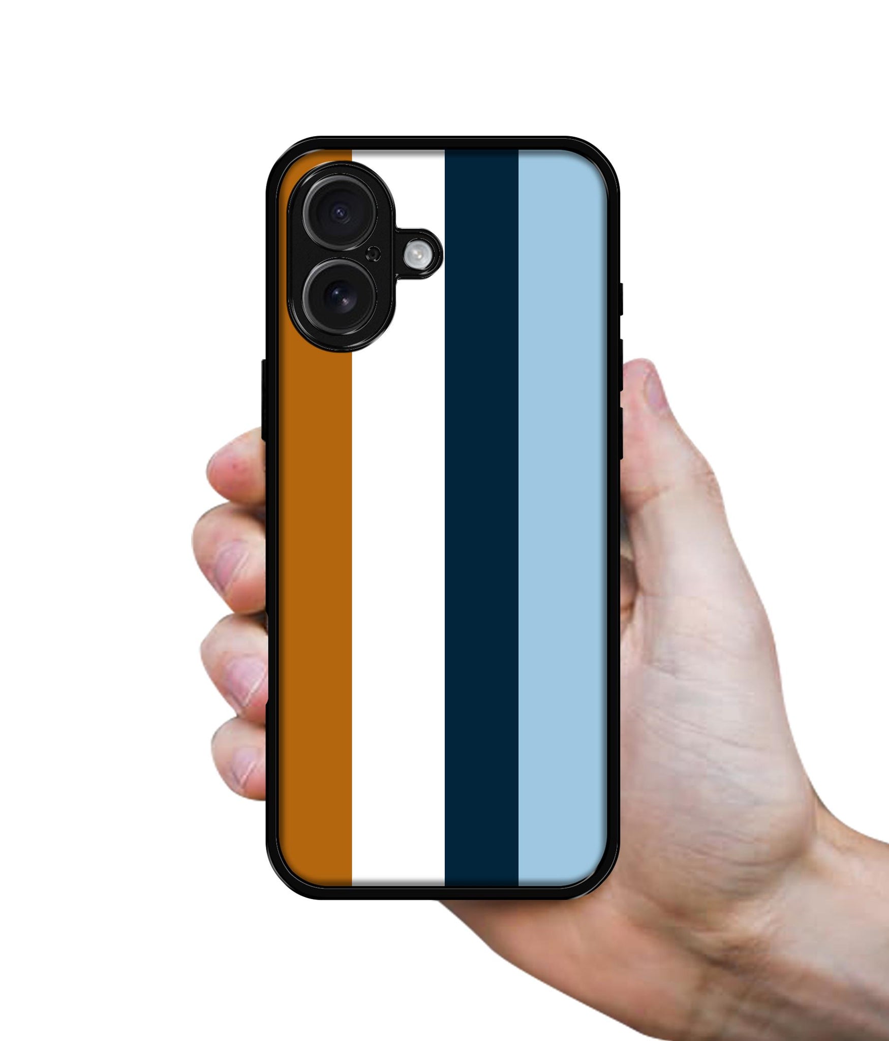 Color Stripes Designer 2D Printed Back Case Cover for Apple iPhone 17