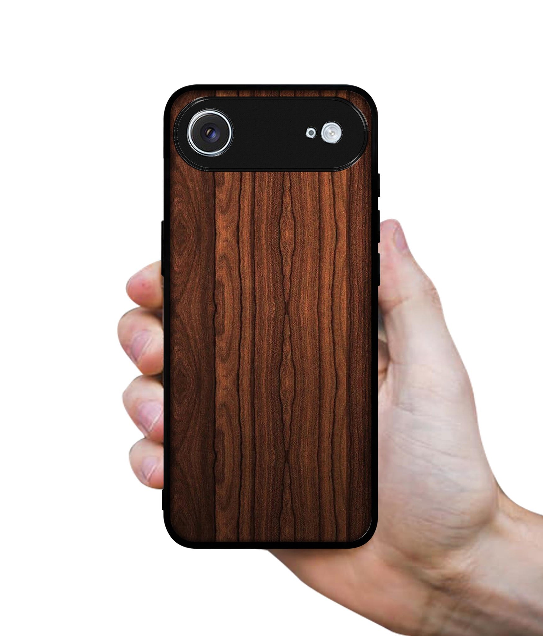 Brown Wooden Texture Designer 2D Printed Back Case Cover for Apple iPhone 17 Air