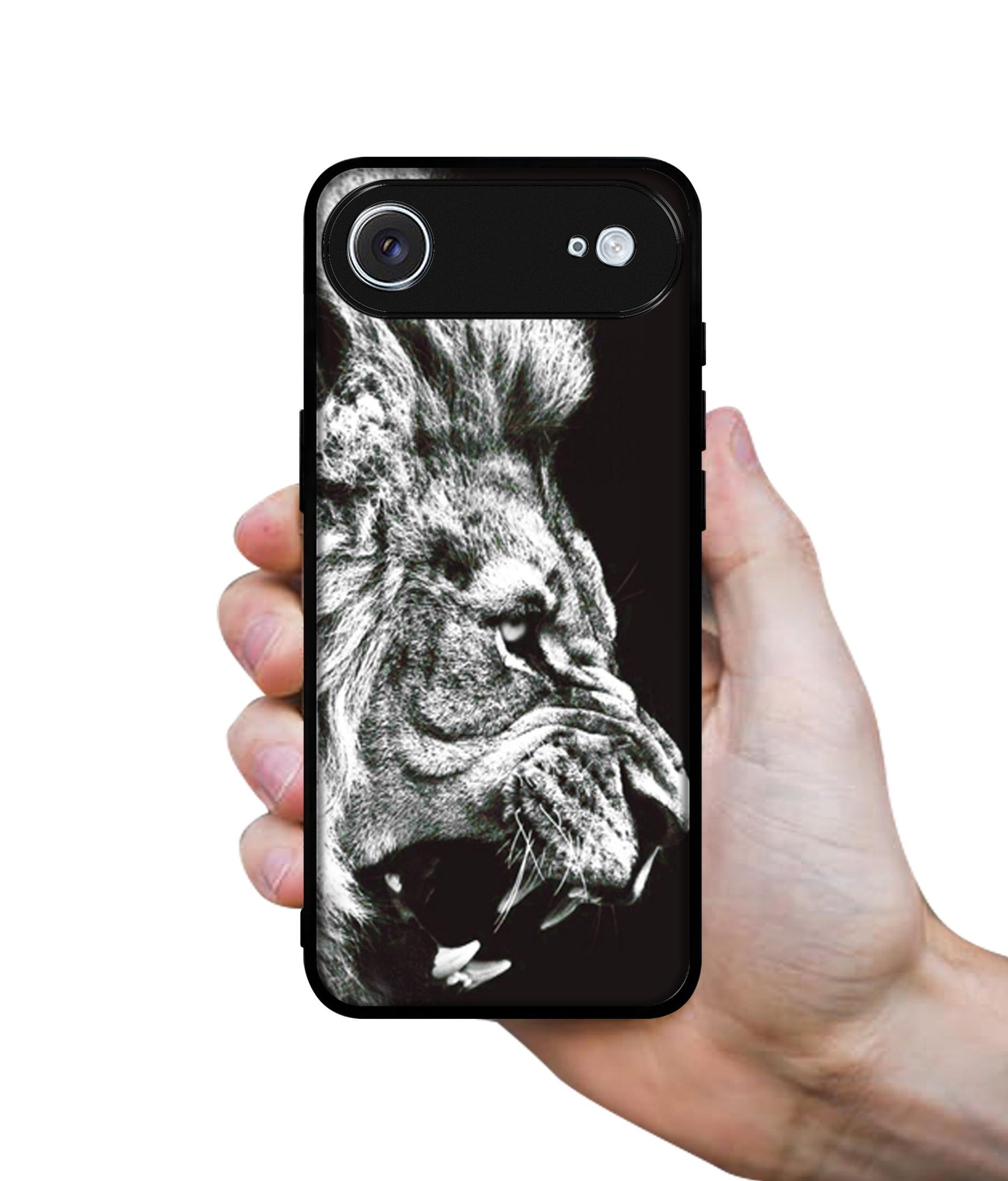 Angry Lion Designer 2D Printed Back Case Cover for Apple iPhone 17 Air