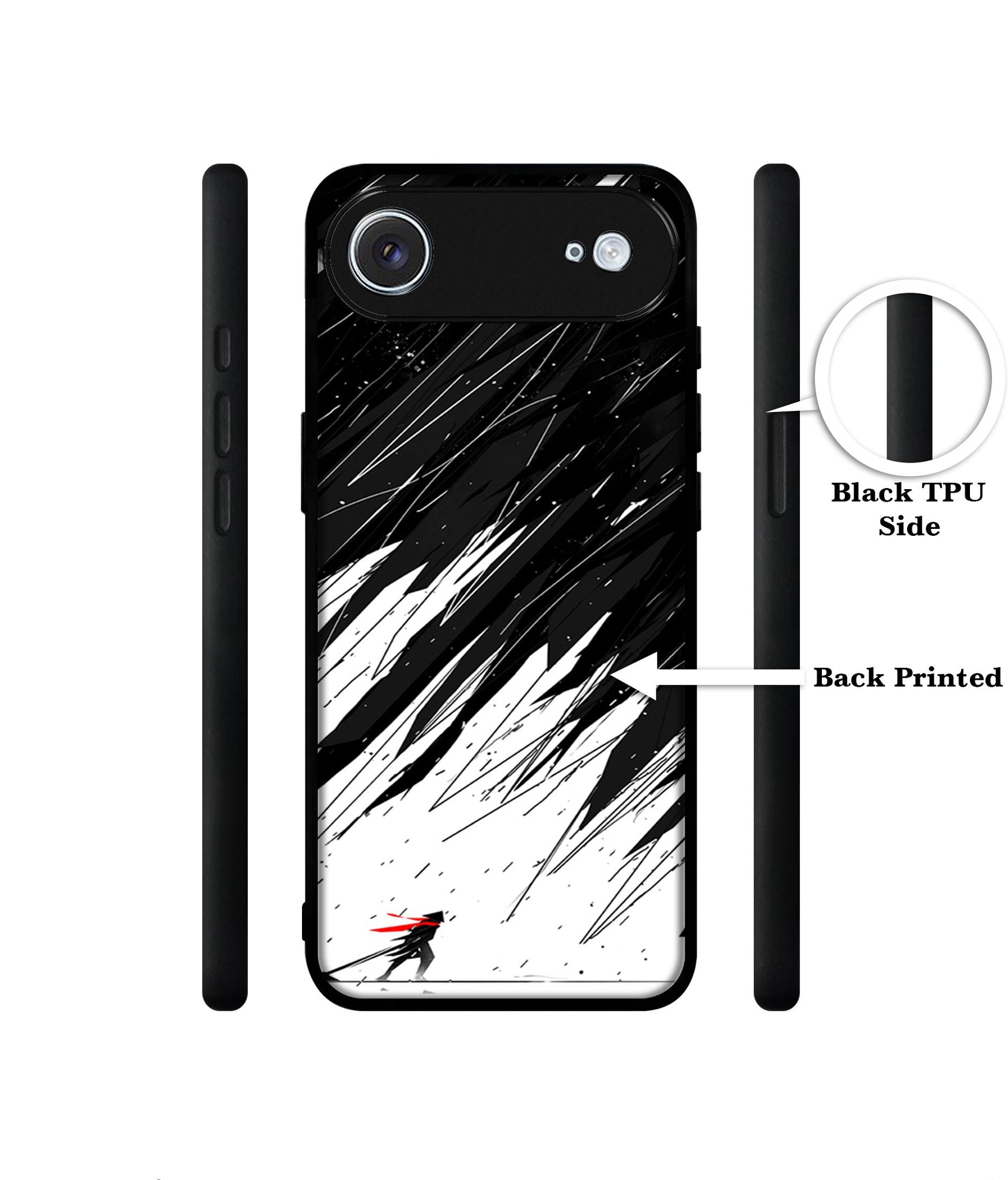 Geometric Strom Designer 2D Printed Back Case Cover for Apple iPhone 17 Air