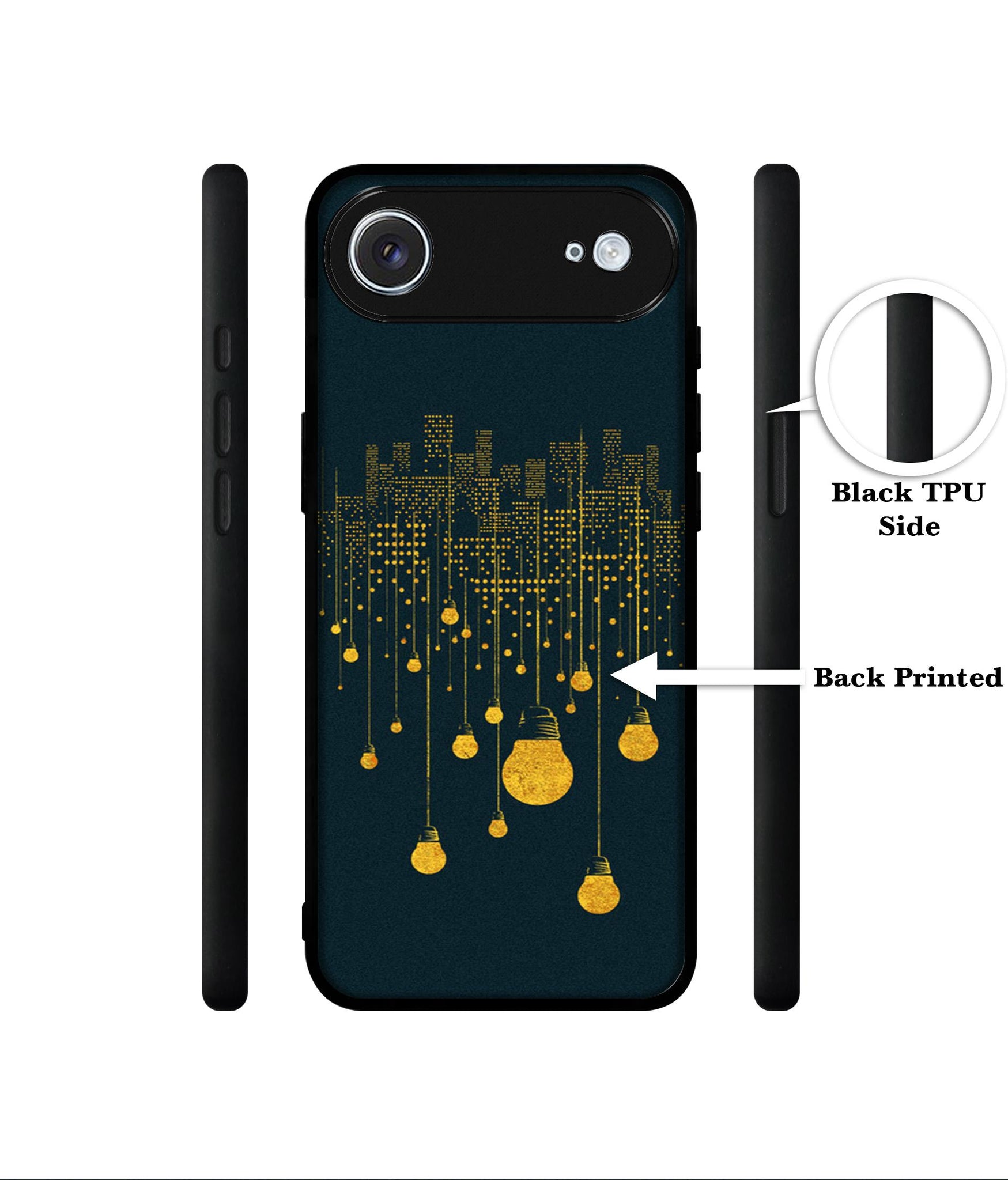 City Light Pattern Designer 2D Printed Back Case Cover for Apple iPhone 17 Air