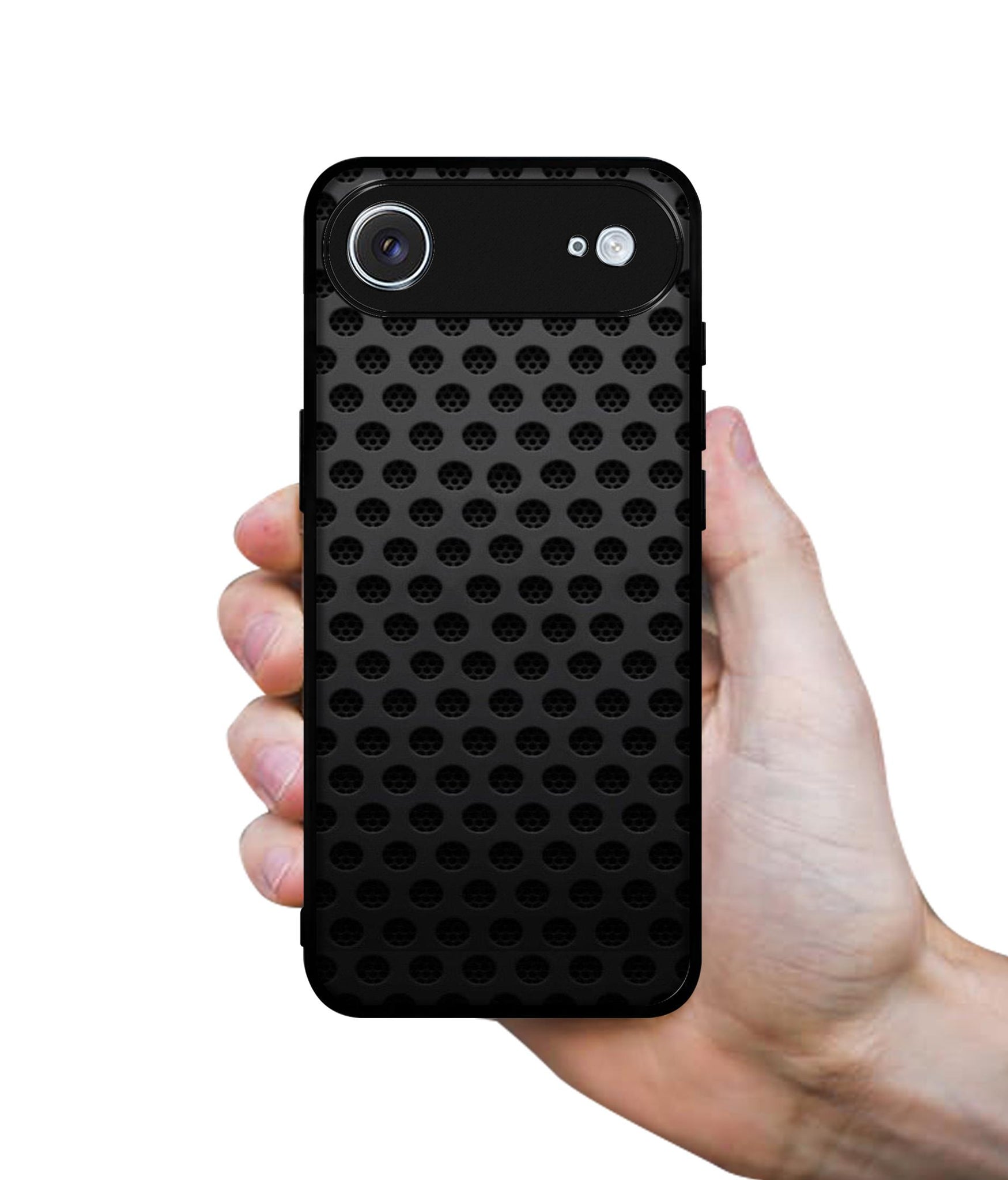 Black Circle Designer 2D Printed Back Case Cover for Apple iPhone 17 Air