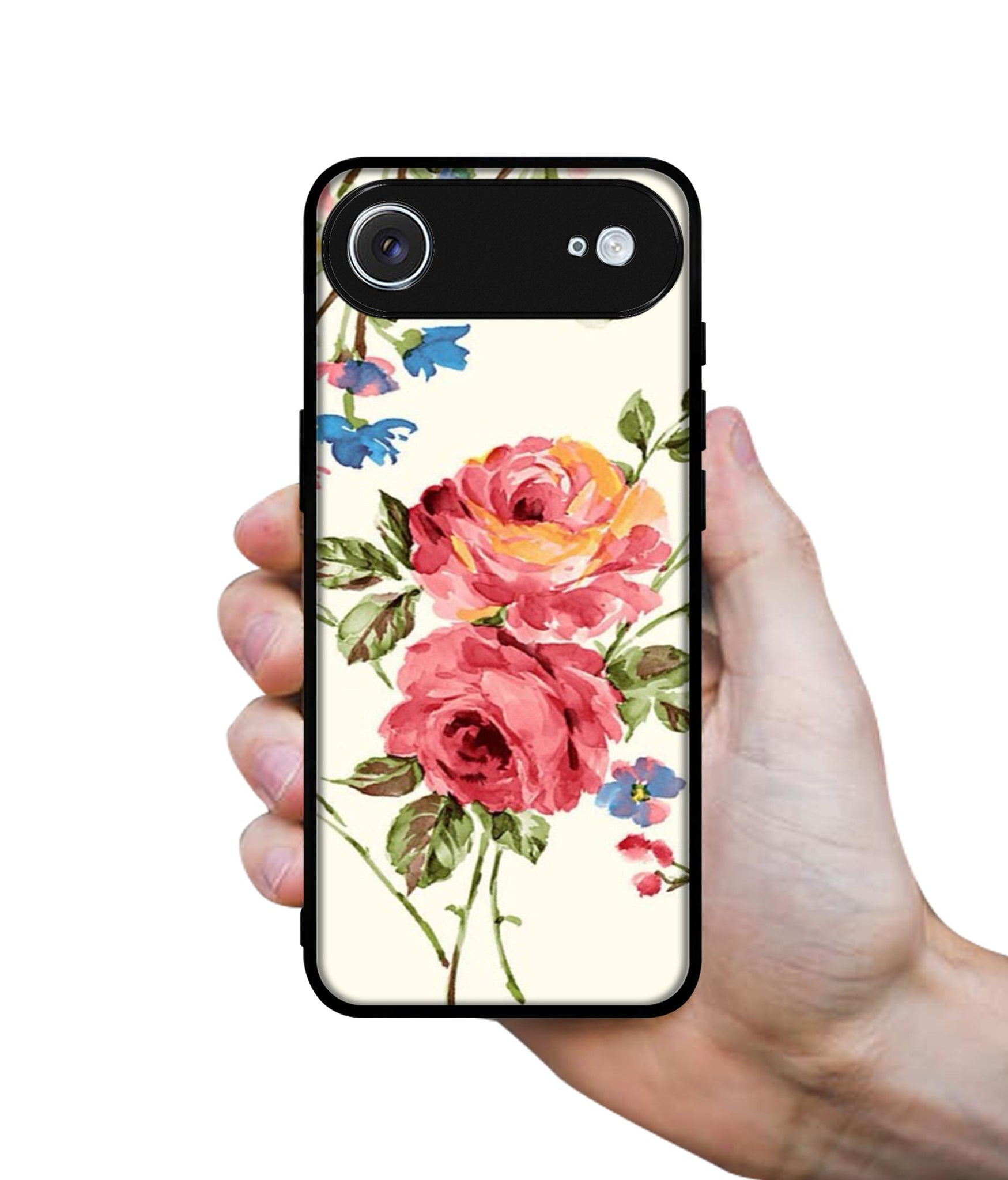 Vintage Painting Flower Designer 2D Printed Back Case Cover for Apple iPhone 17 Air