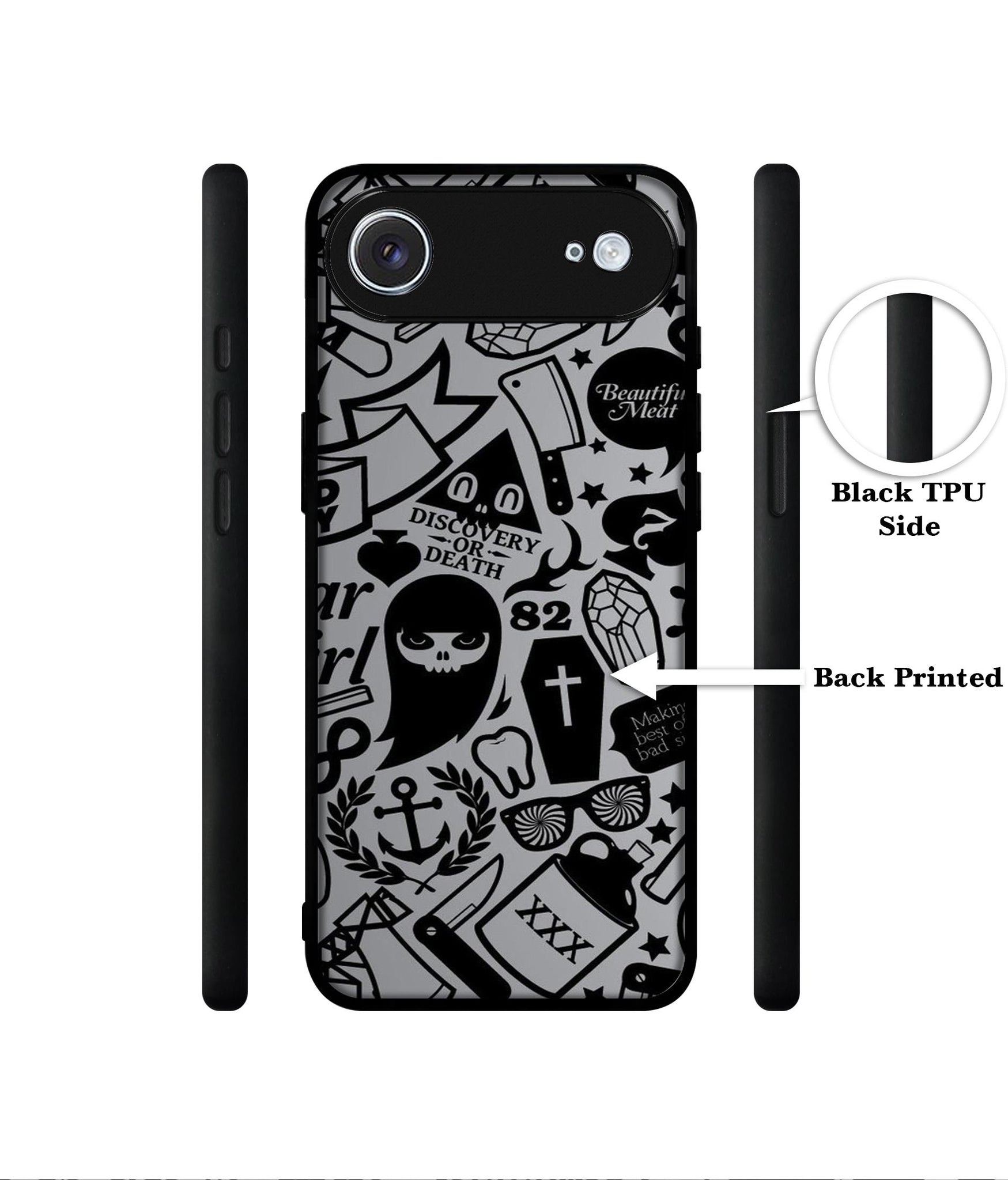 Discover Or Death Designer 2D Printed Back Case Cover for Apple iPhone 17 Air