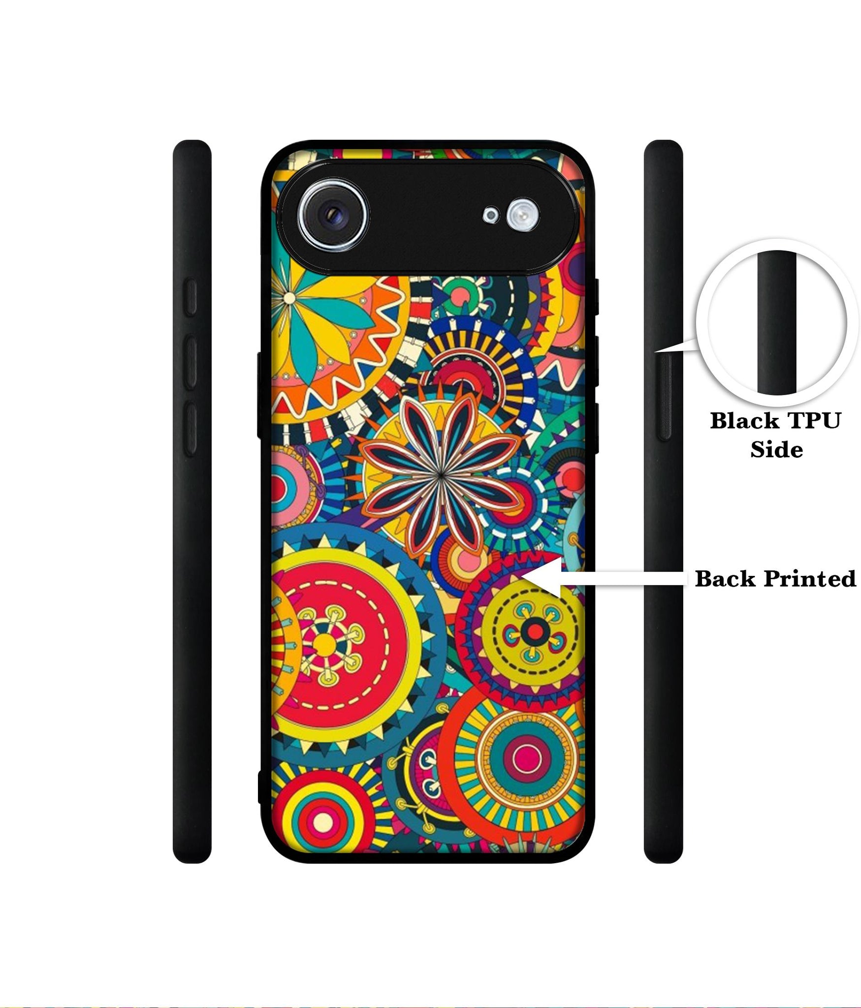 Ring Pattern Print Designer 2D Printed Back Case Cover for Apple iPhone 17 Air