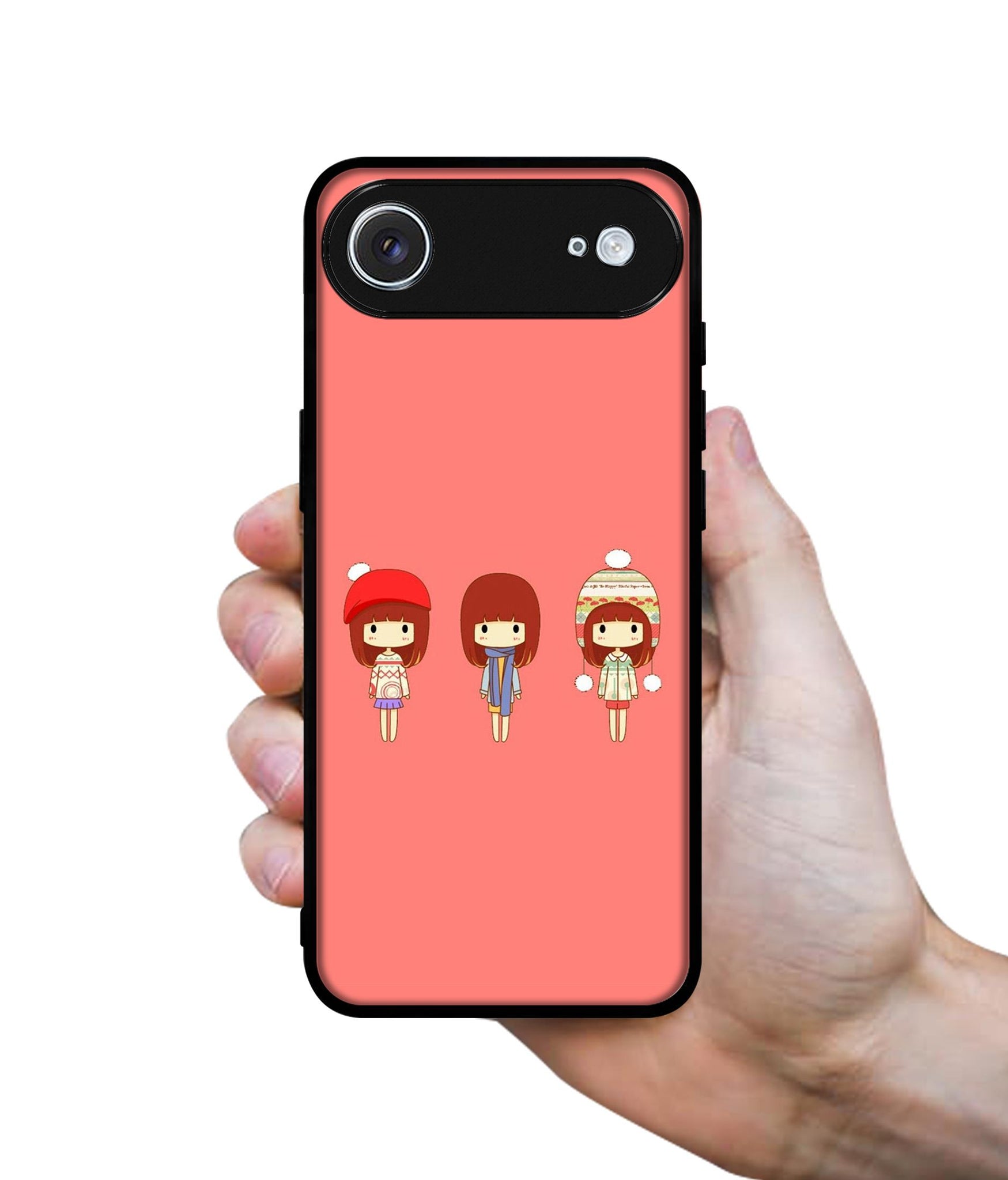 Cute Girls Designer 2D Printed Back Case Cover for Apple iPhone 17 Air
