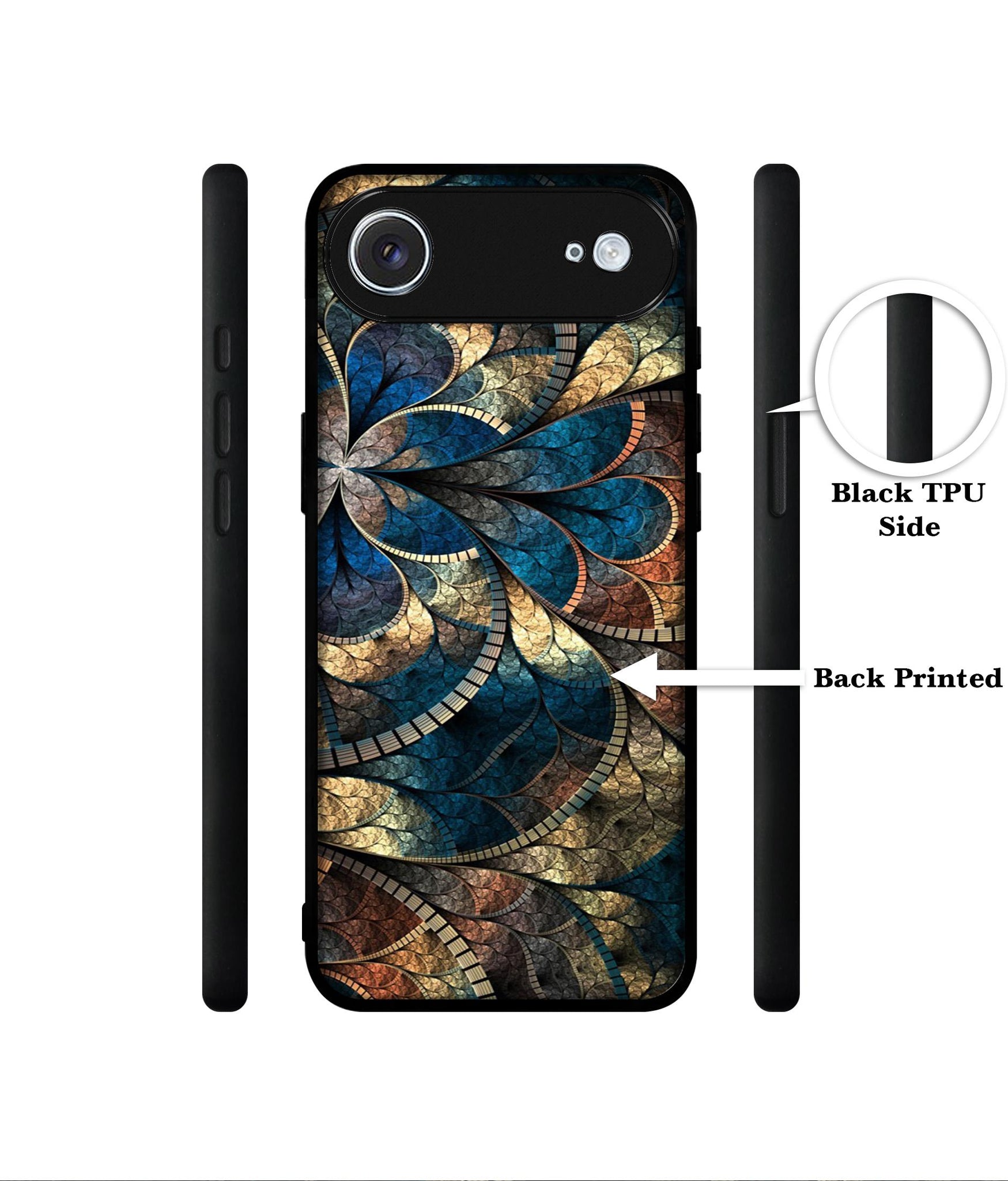 Fractional Pattern Designer 2D Printed Back Case Cover for Apple iPhone 17 Air