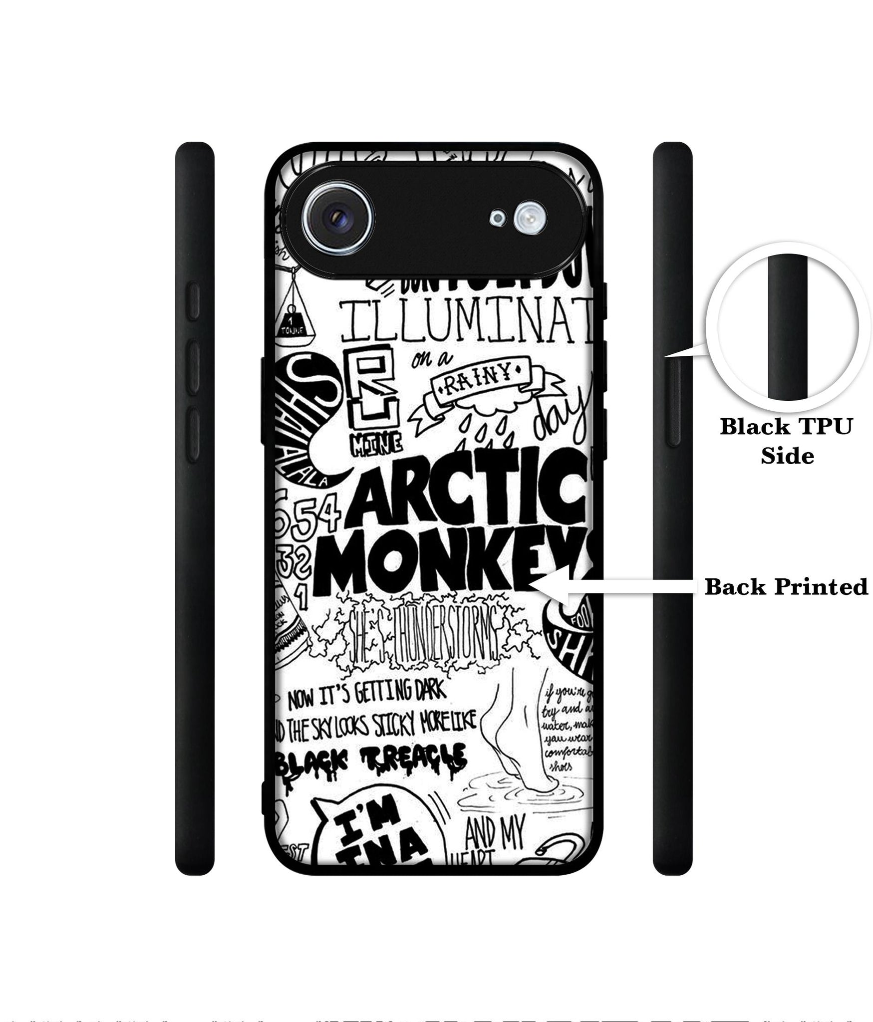 Arctic Monkeys Pattern Designer 2D Printed Back Case Cover for Apple iPhone 17 Air