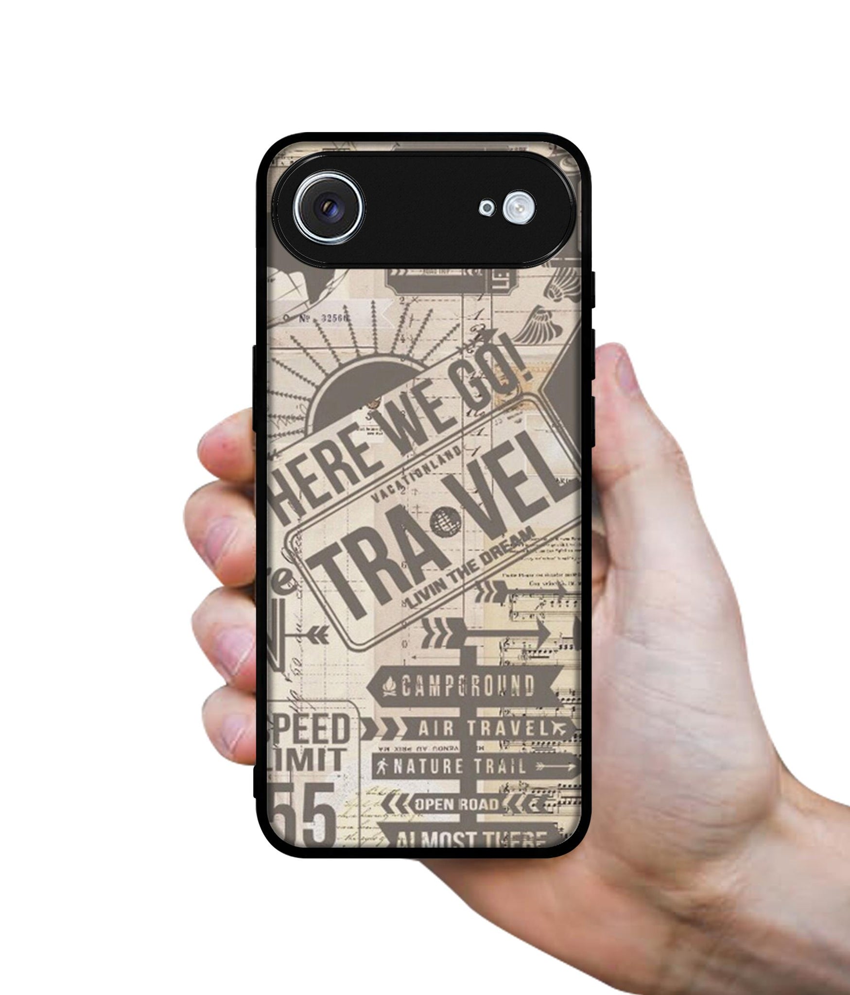 Travel Designer 2D Printed Back Case Cover for Apple iPhone 17 Air