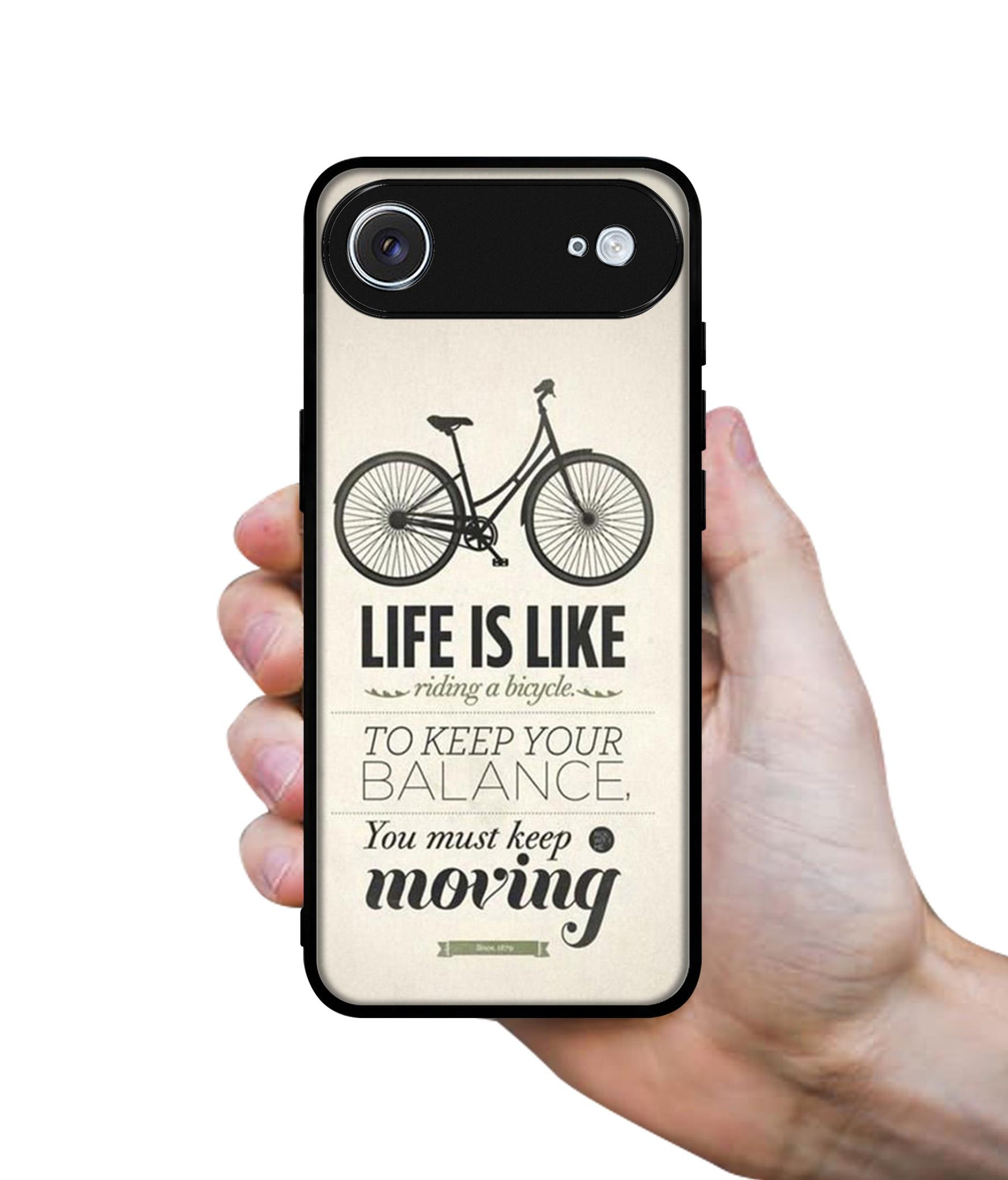 Life is Like Moving Designer 2D Printed Back Case Cover for Apple iPhone 17 Air