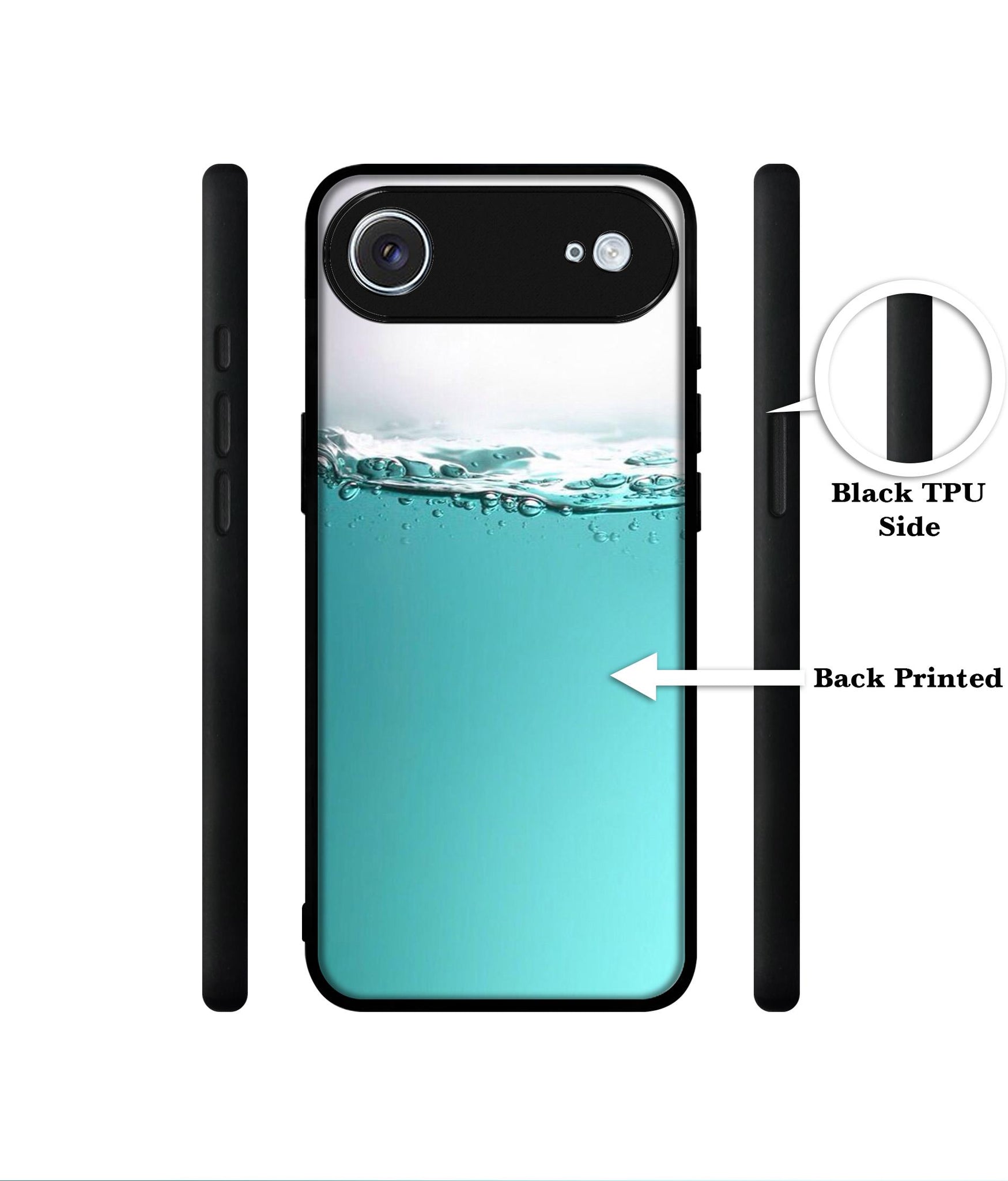 Half Fill Designer 2D Printed Back Case Cover for Apple iPhone 17 Air