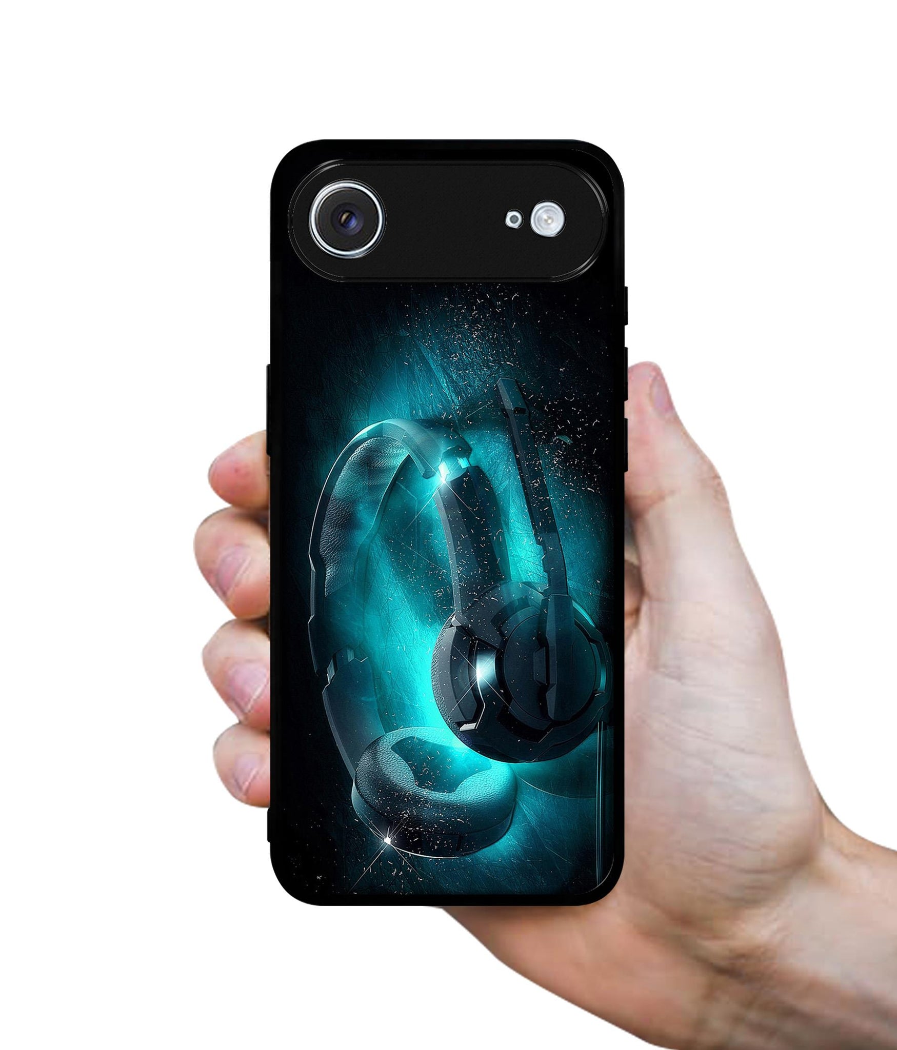 Cool Headphone Designer 2D Printed Back Case Cover for Apple iPhone 17 Air