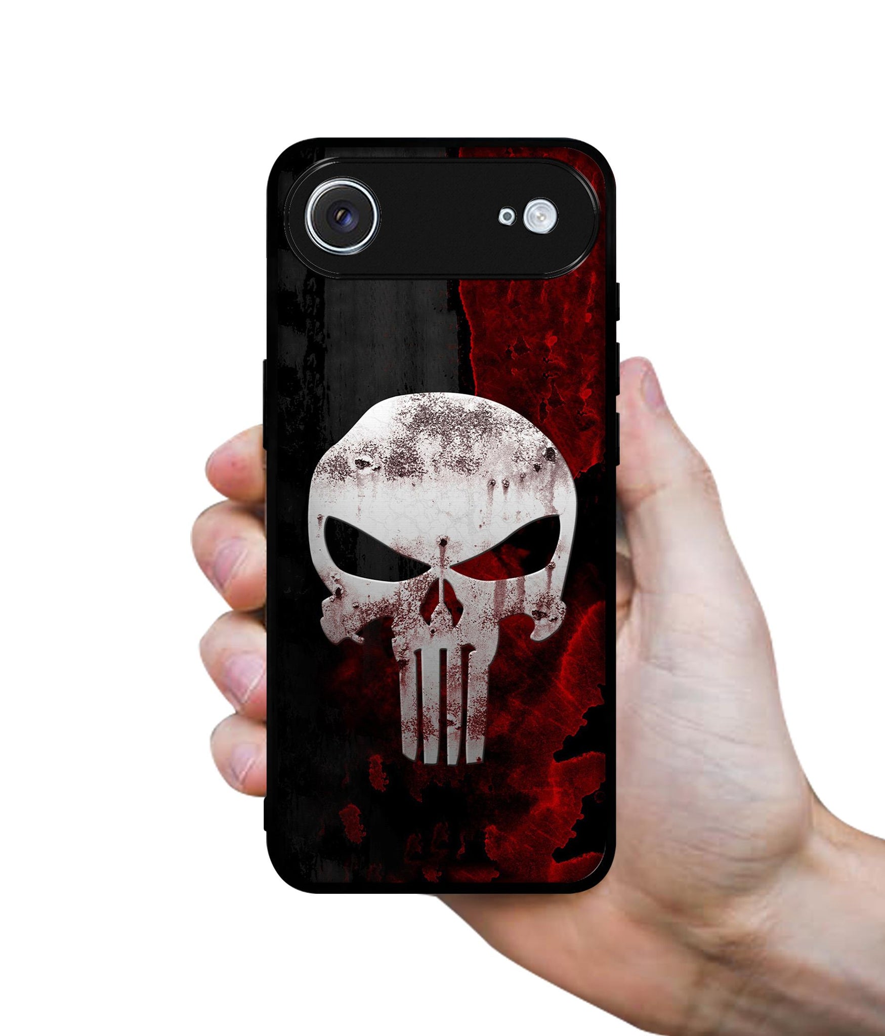 Punisher Skull Designer 2D Printed Back Case Cover for Apple iPhone 17 Air
