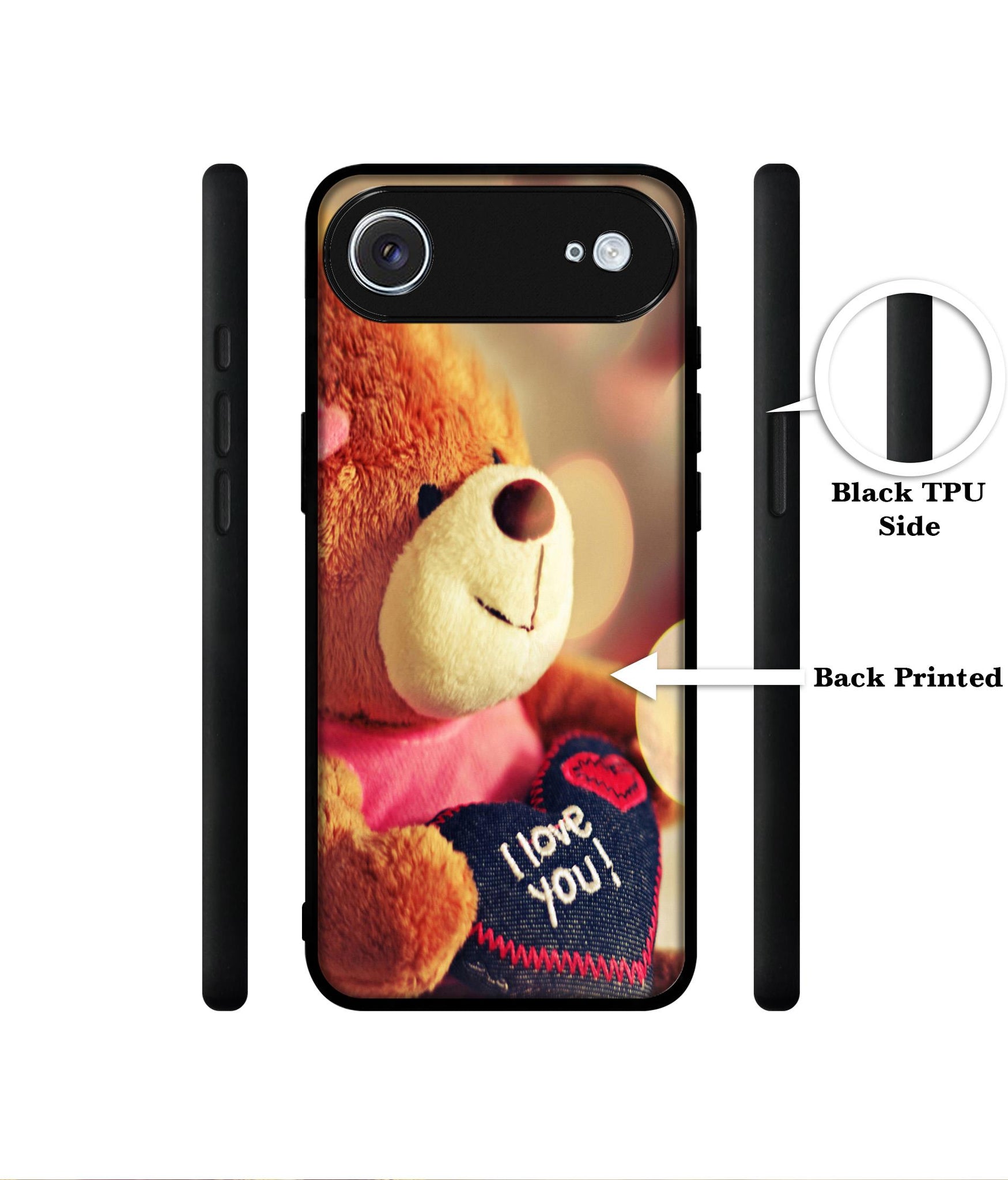 Teddy Bear Designer 2D Printed Back Case Cover for Apple iPhone 17 Air