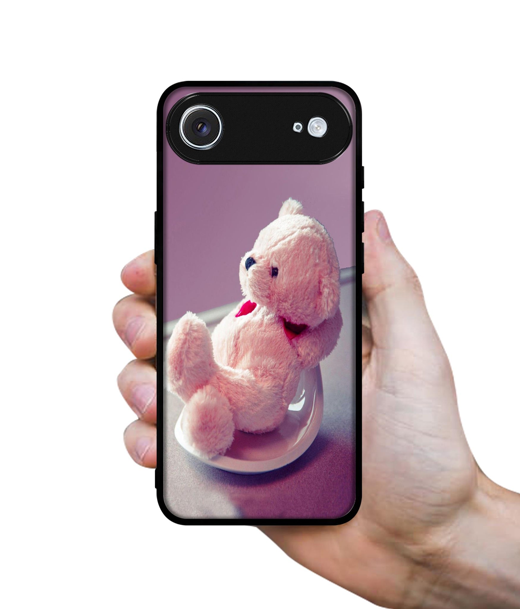 Cute Teddy Bear Designer 2D Printed Back Case Cover for Apple iPhone 17 Air