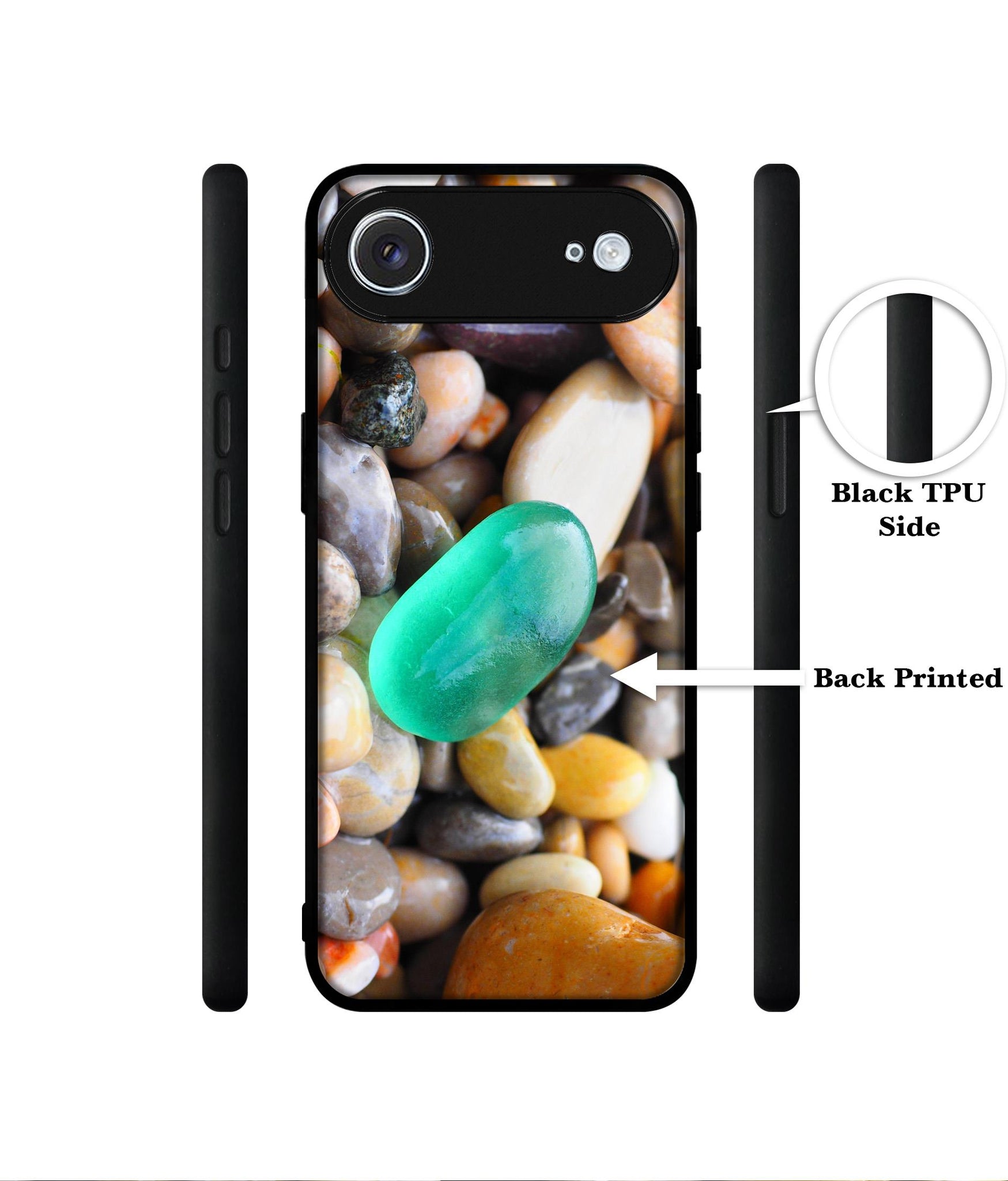 Sea Stones Designer 2D Printed Back Case Cover for Apple iPhone 17 Air