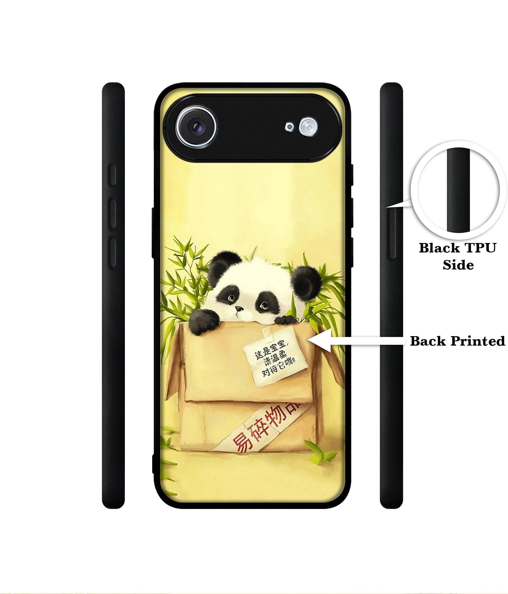 Panda In Box Designer 2D Printed Back Case Cover for Apple iPhone 17 Air