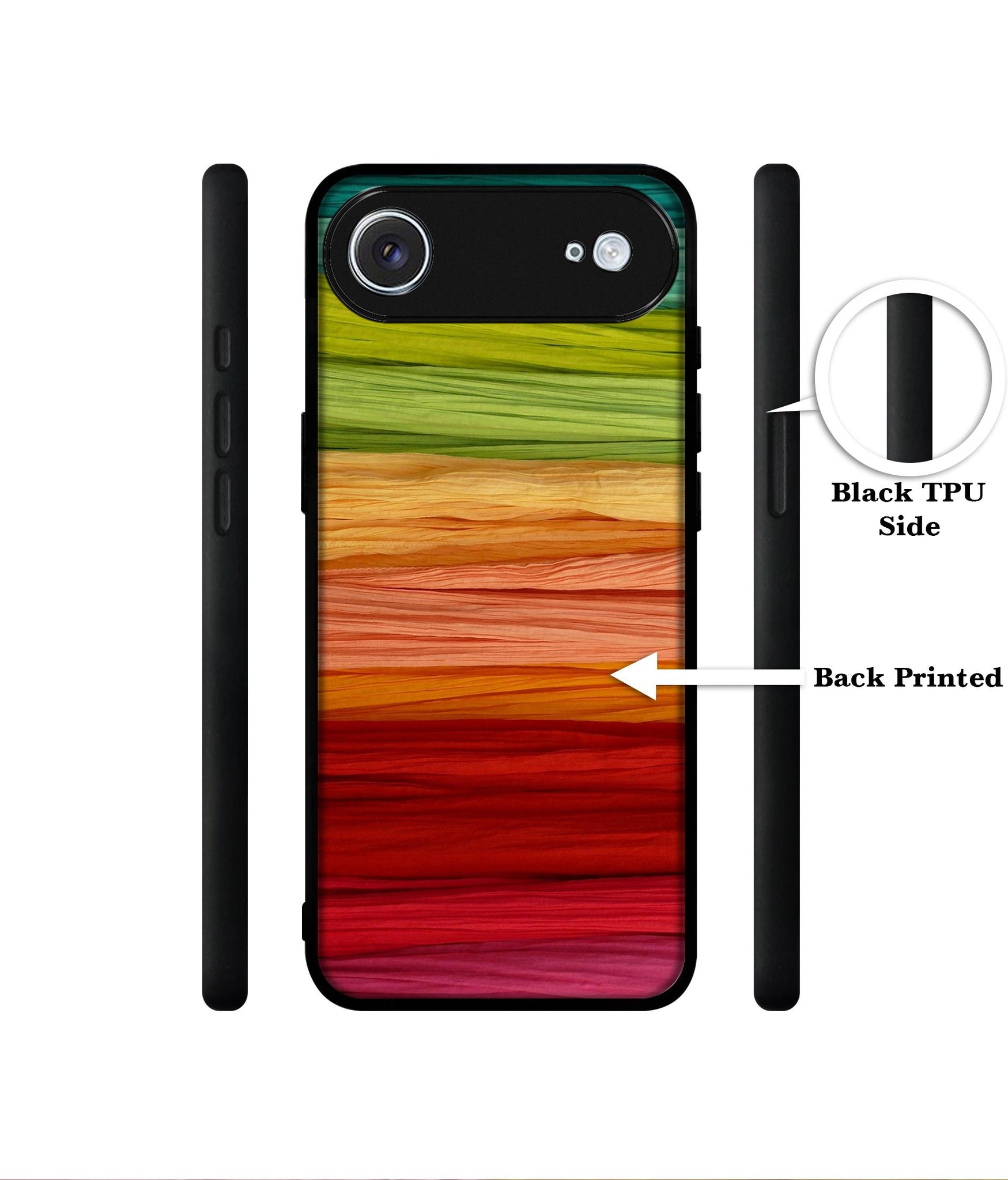 Colorful Thread Designer 2D Printed Back Case Cover for Apple iPhone 17 Air