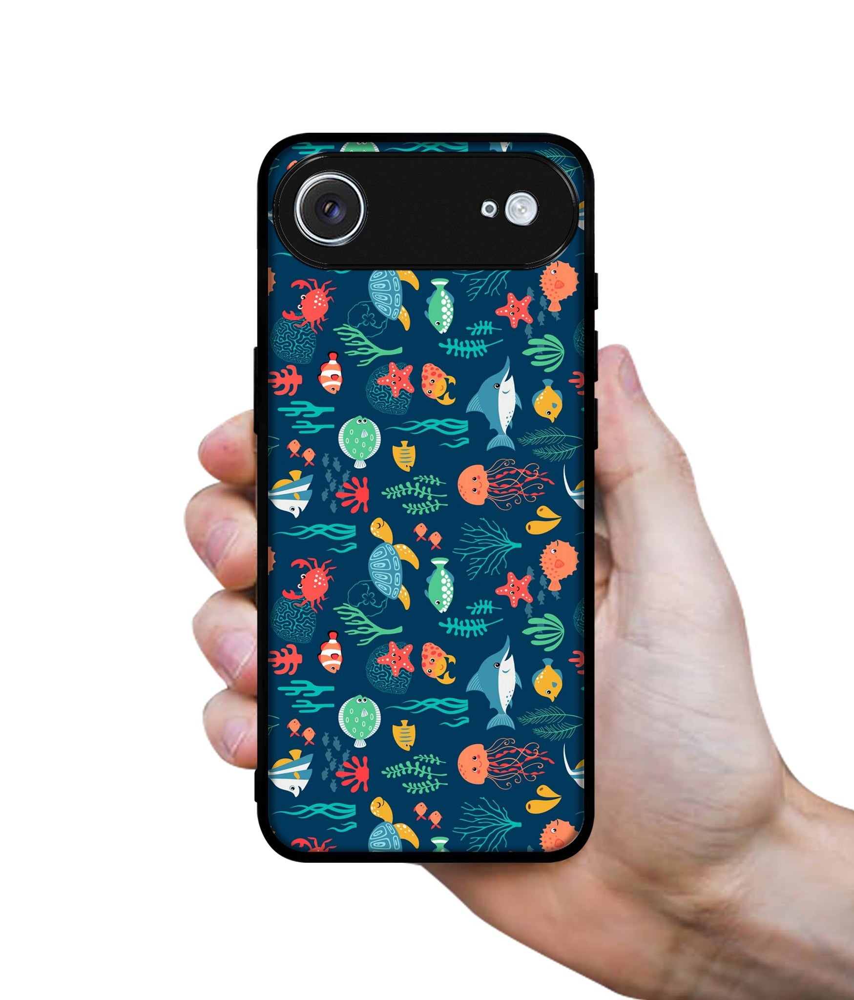 Aquarium Texture Designer 2D Printed Back Case Cover for Apple iPhone 17 Air