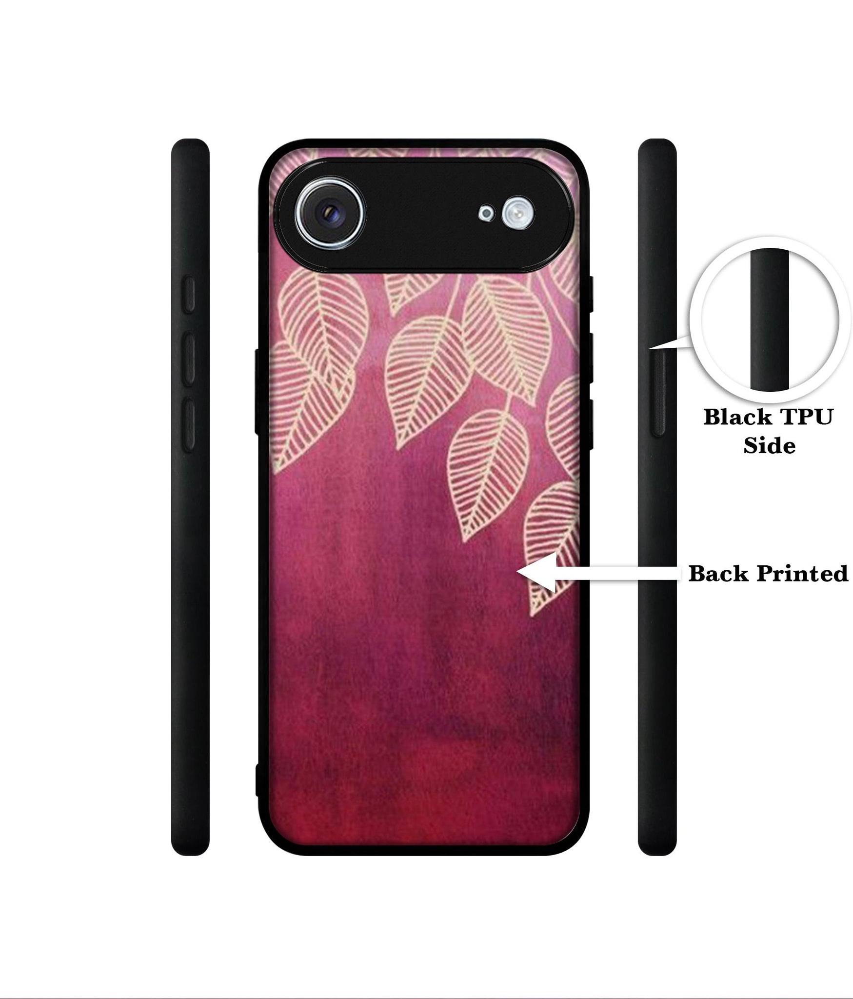 Leaf Pattern Designer 2D Printed Back Case Cover for Apple iPhone 17 Air